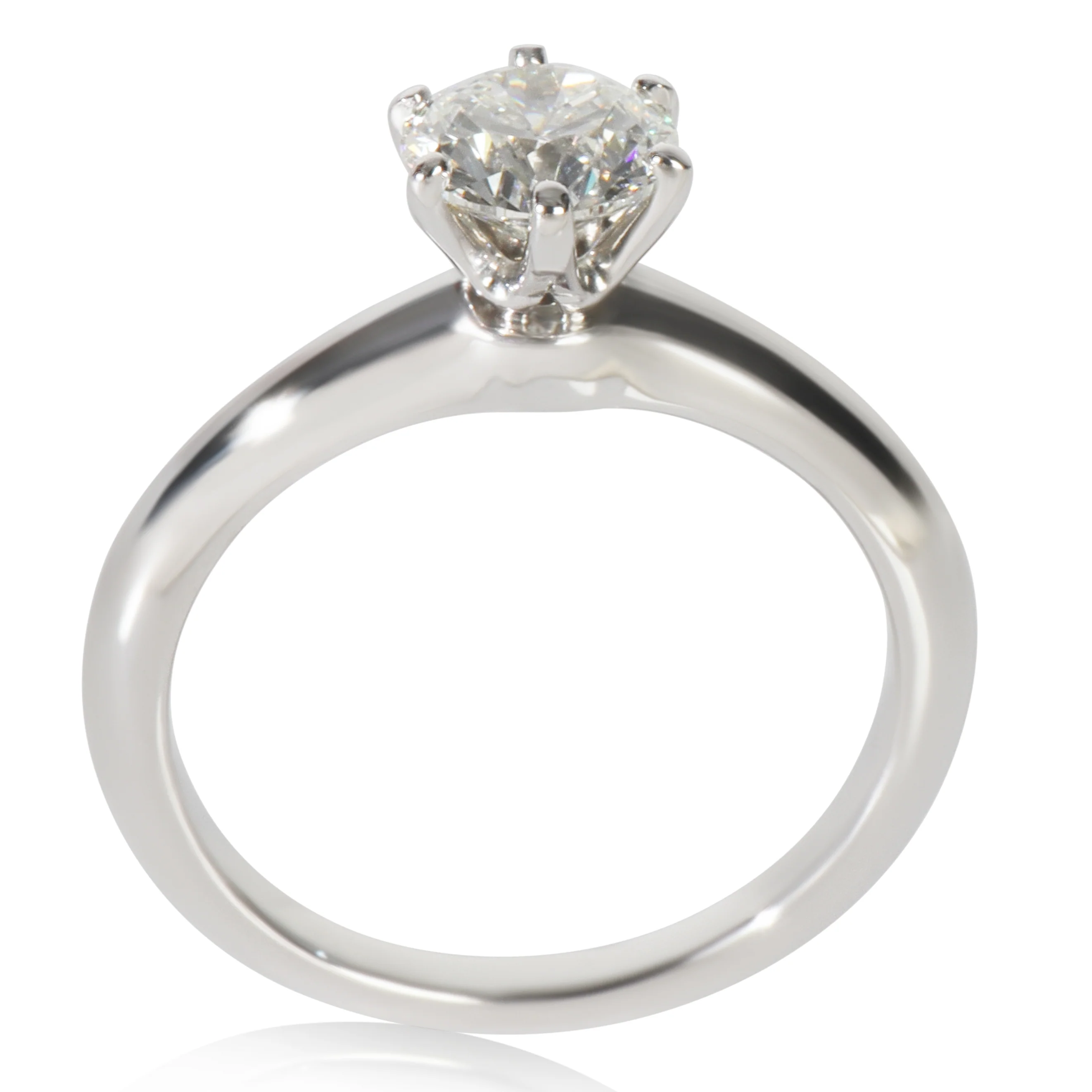 0.86 ct Round Brilliant Diamond Engagement Ring - Image 4