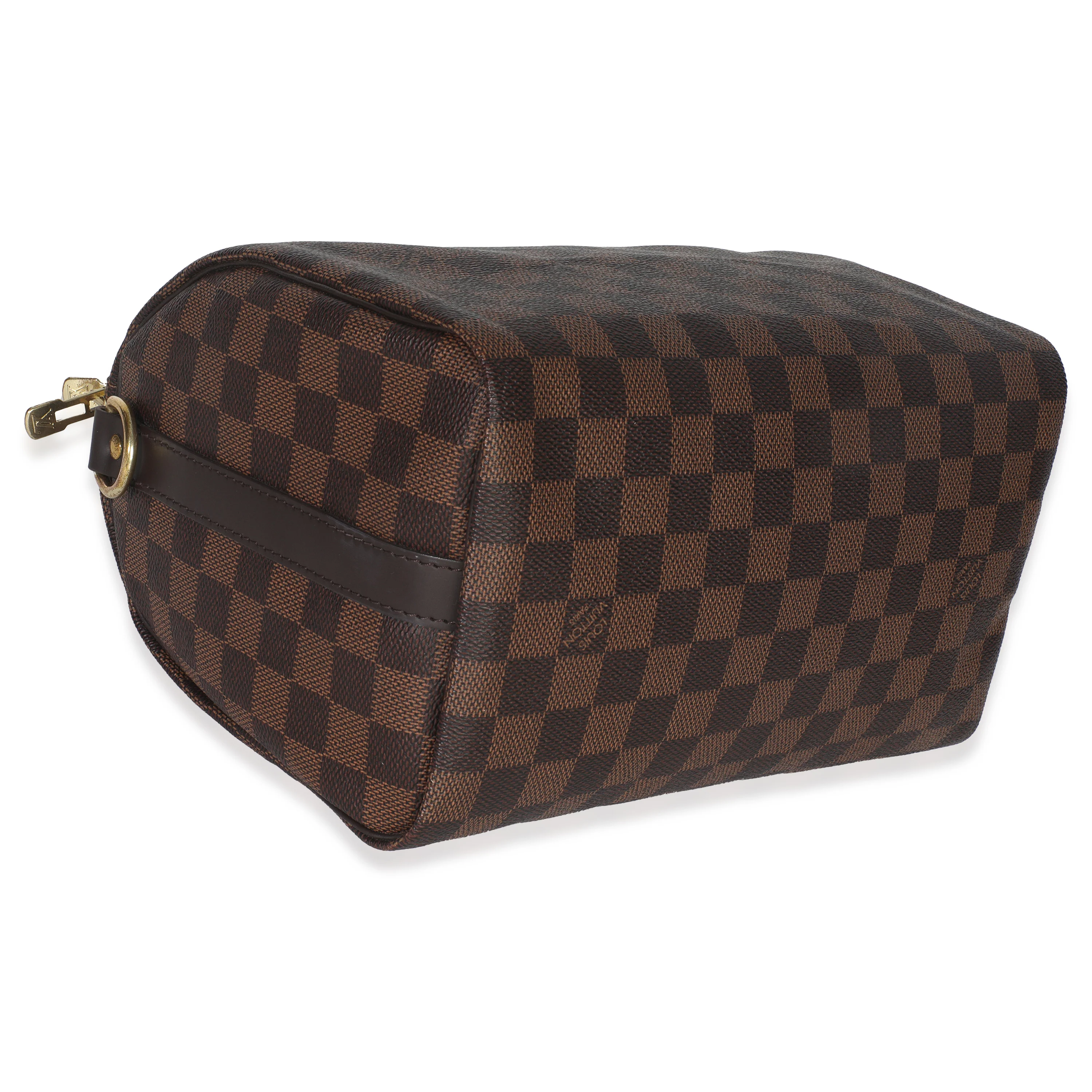 Damier Ebene Canvas Speedy Bandouliere 25 w/ Strap - Image 6