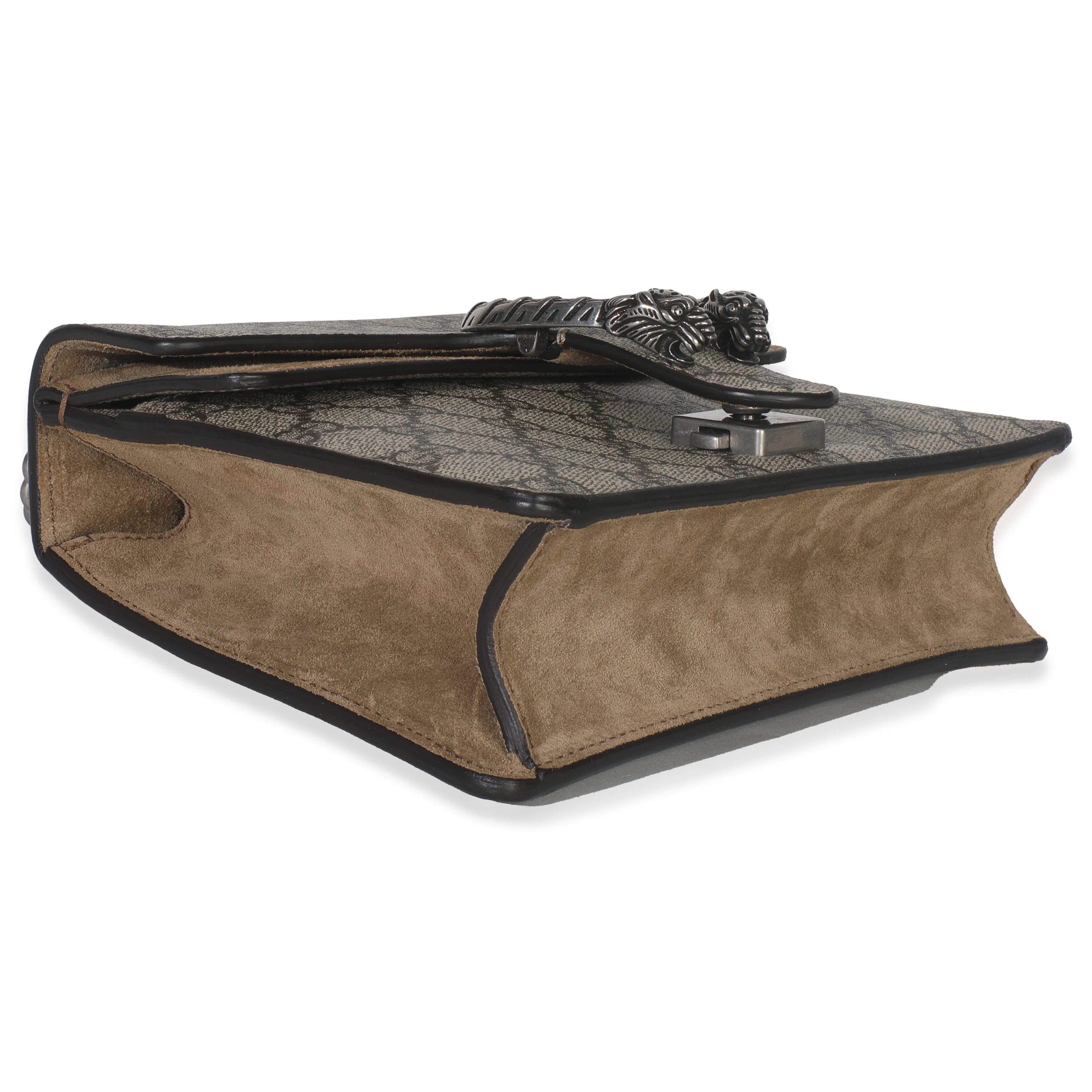 Taupe GG Supreme Canvas Mini Dionysus Shoulder Bag - Image 6
