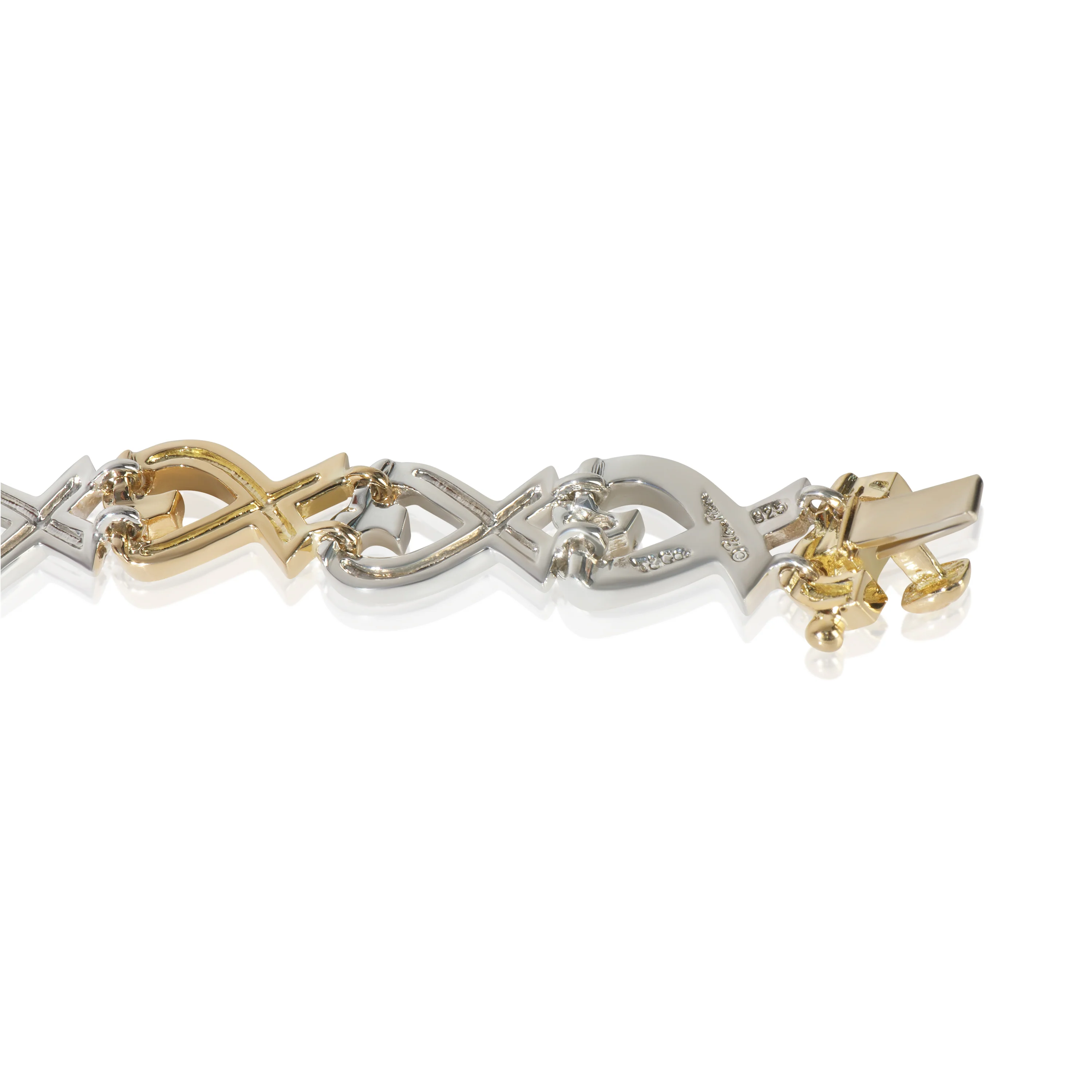 Yellow Gold & Sterling Silver Vintage Paloma Picasso Loving Heart - Image 7