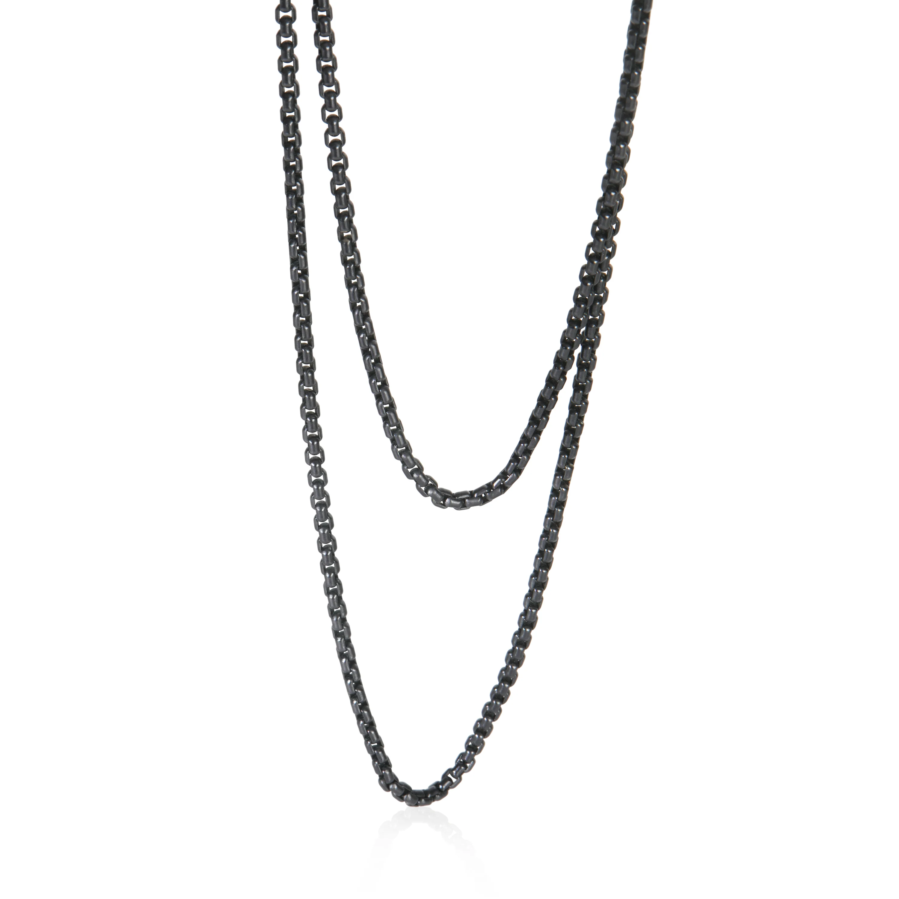 Sterling Silver Box Chain Necklace