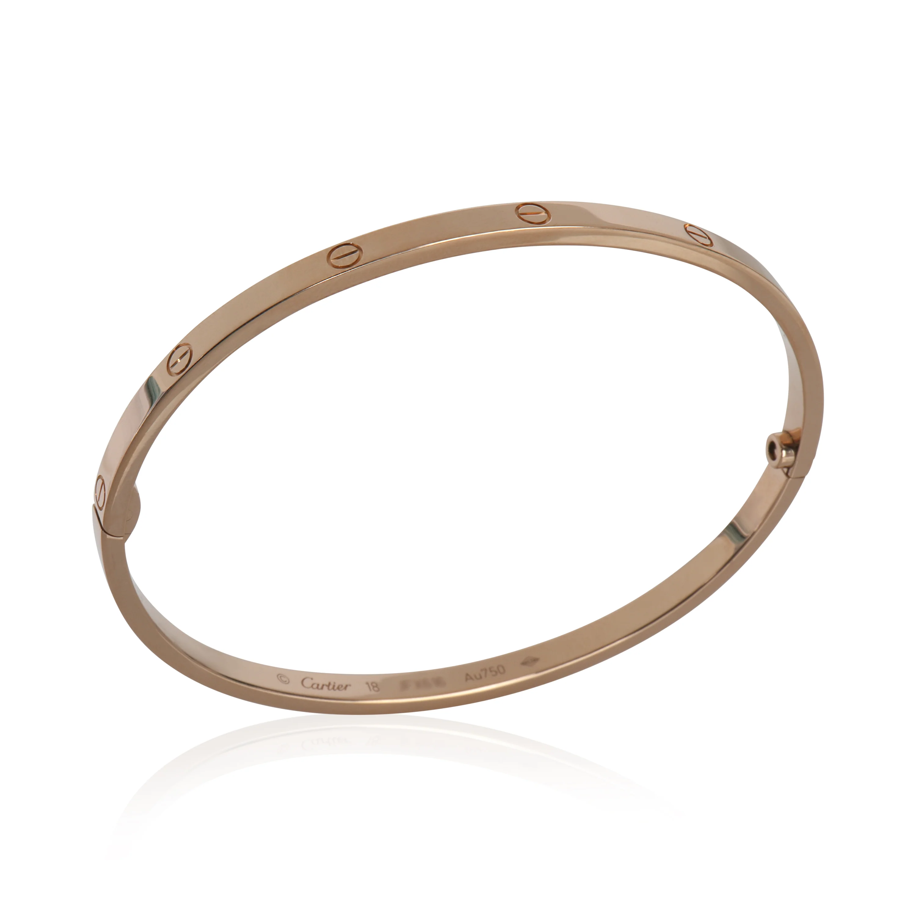 Rose Gold  Small Model Love Bracelet - Image 4