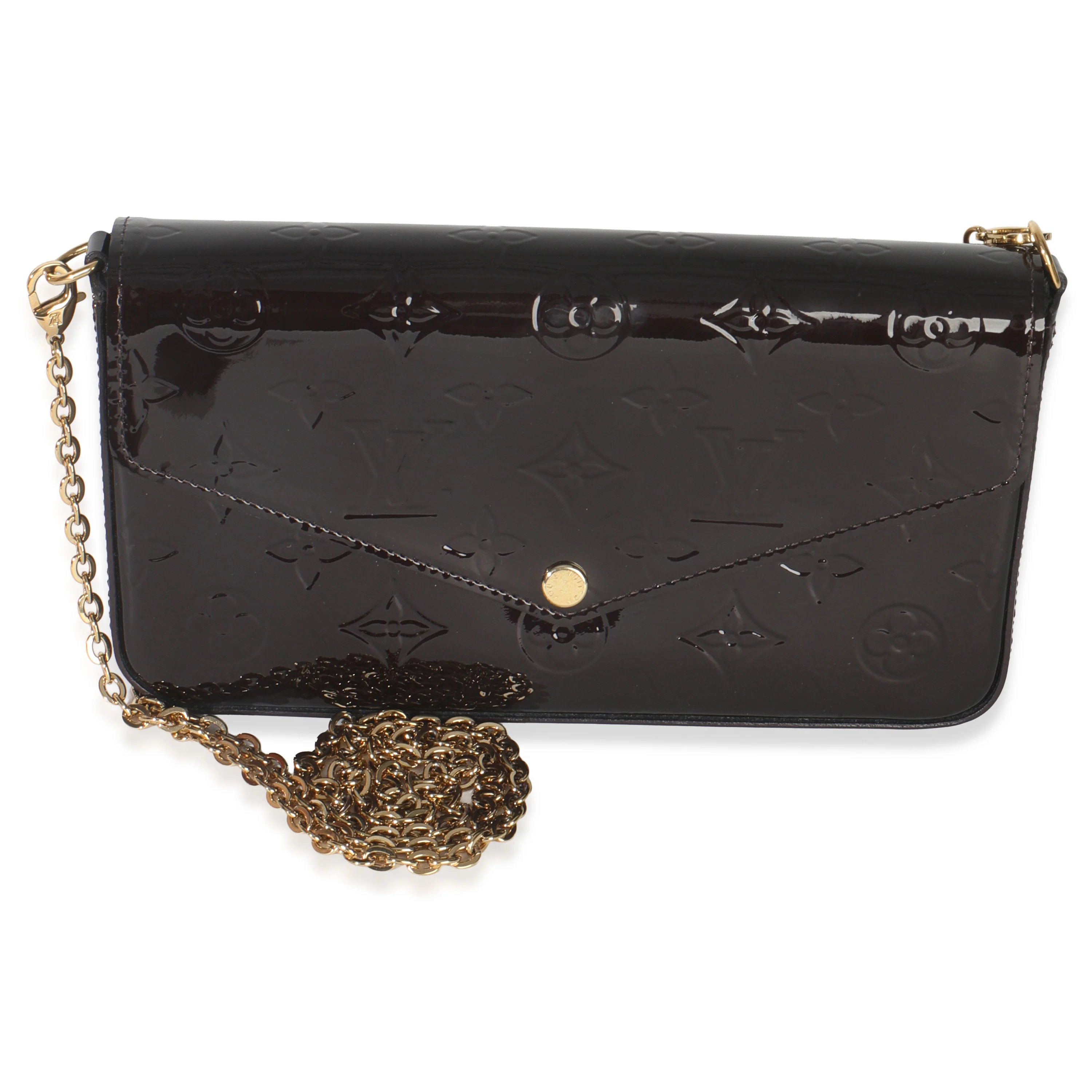 Amarante Monogram Vernis Pochette Felicie - Image 2