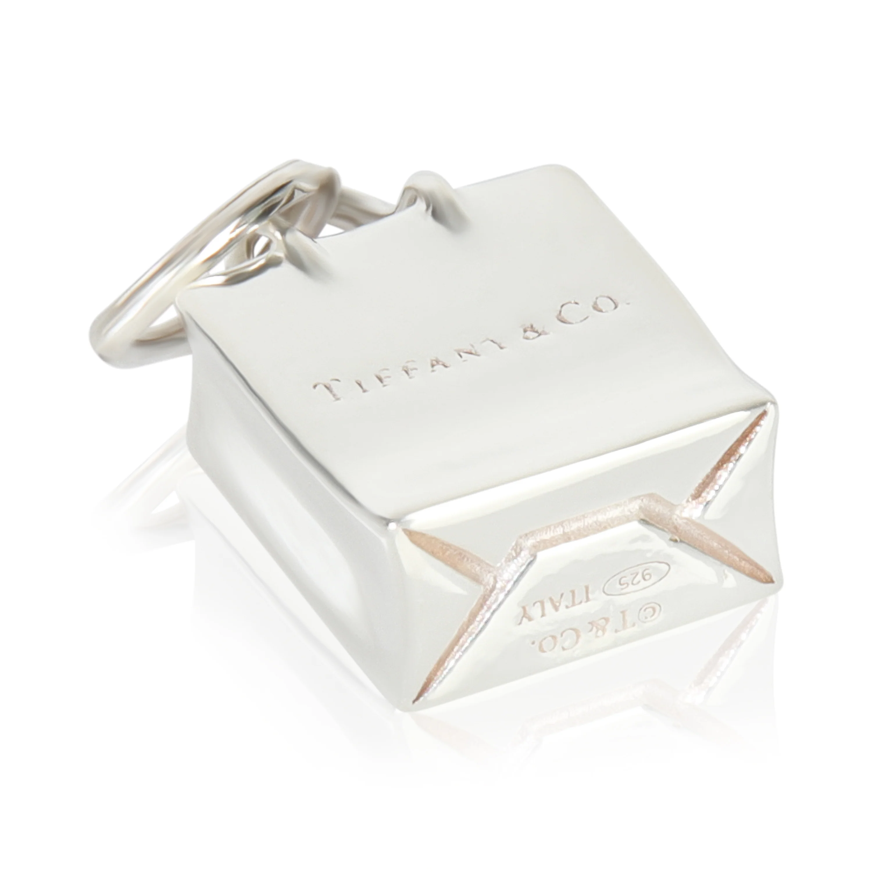 Sterling Silver Shopping Bag Charm - Image 4