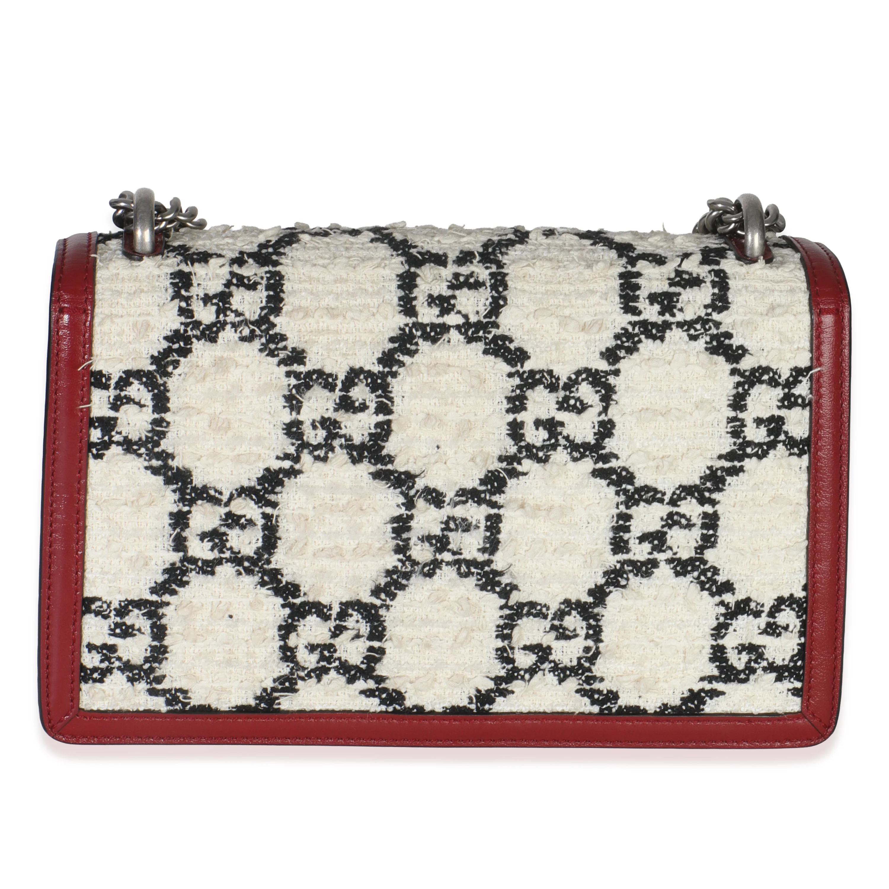 Multicolor GG Tweed Monogram Small Dionysus Bag - Image 4
