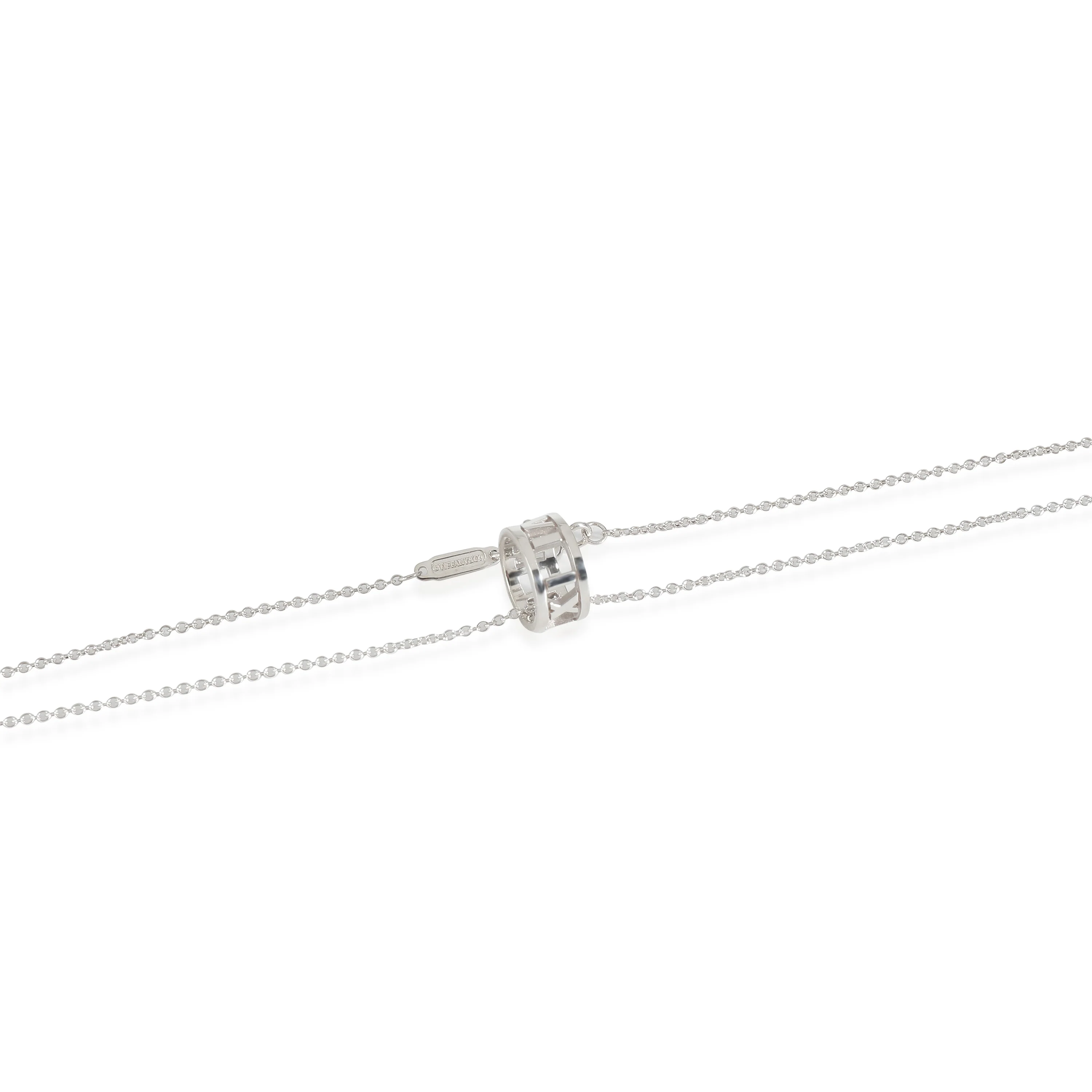 Sterling Silver  Atlas Open Pendant - Image 3