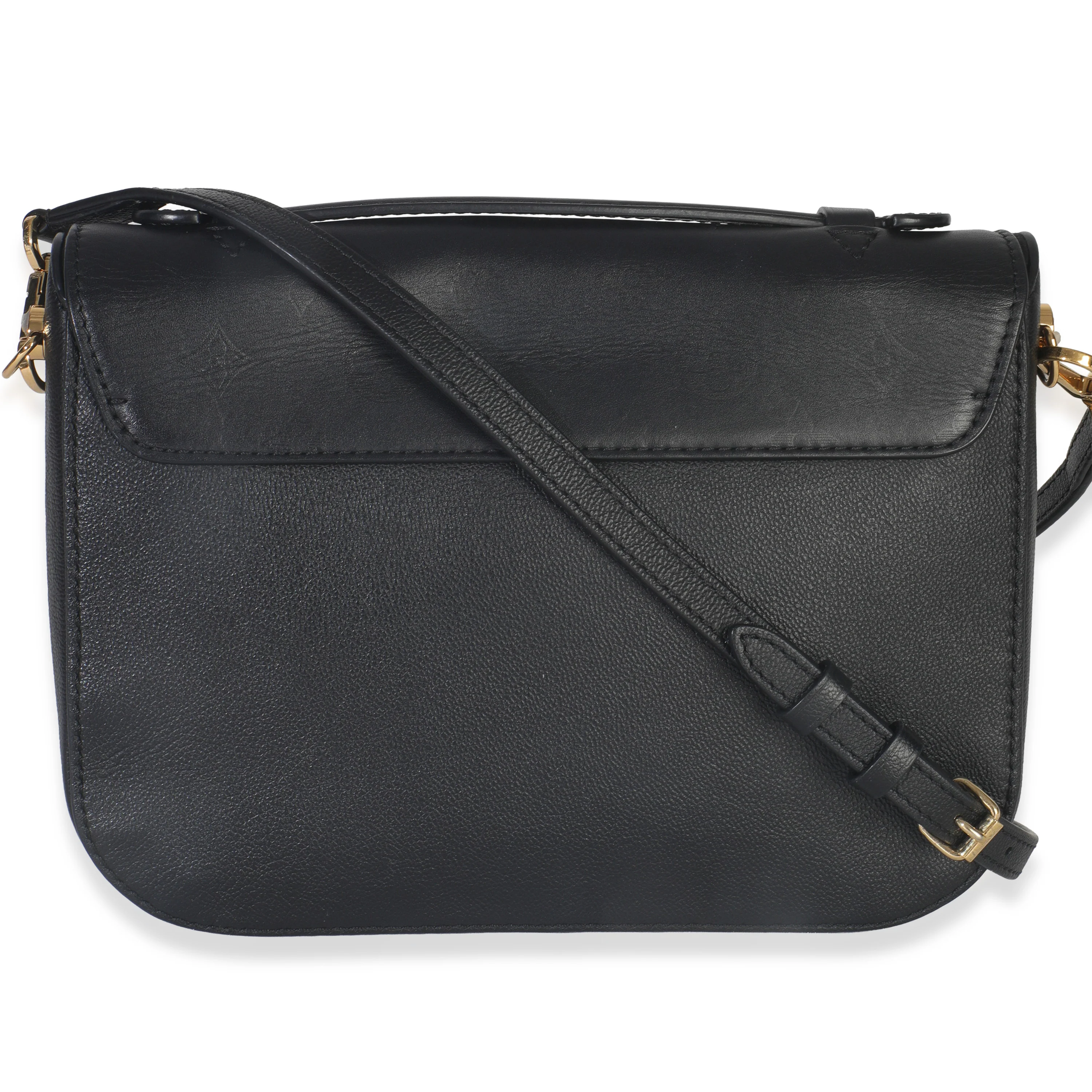 Black Monogram Calfskin Very Messenger Bag - Image 4