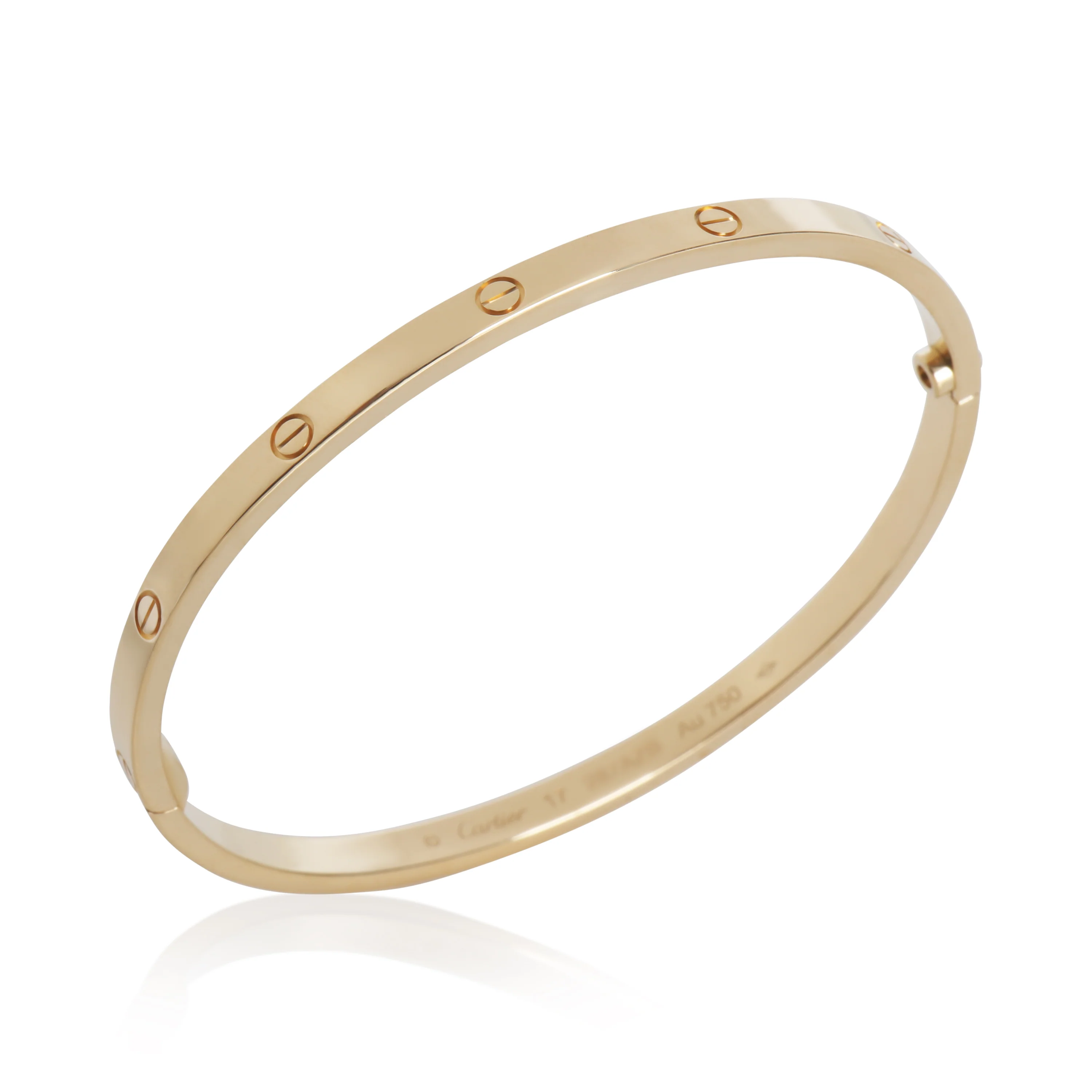 Yellow Gold  Small Model Love Bracelet - Image 4