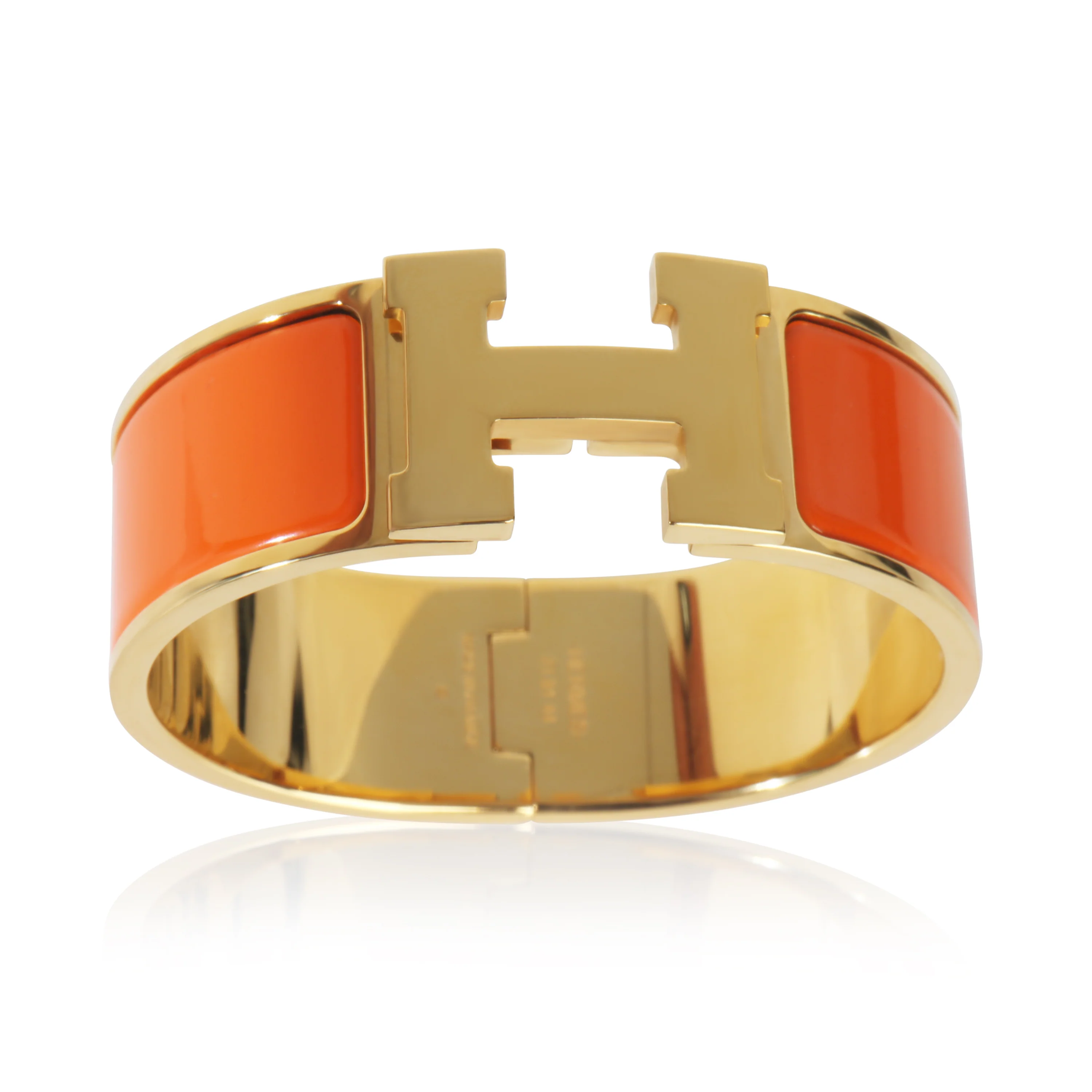 Gold-Plated  Clic Clac In Organe Fruite Bracelet - Image 6