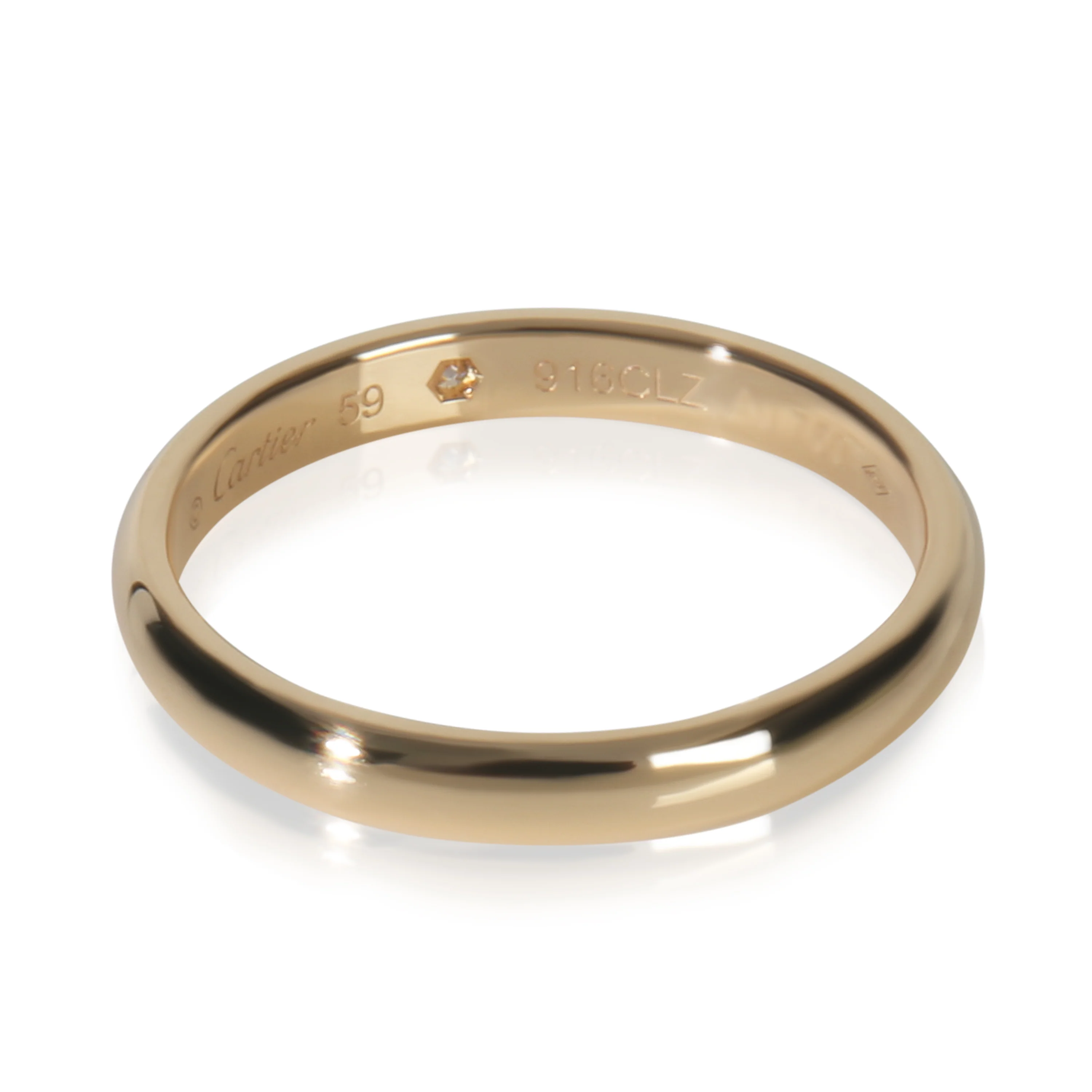 Yellow Gold Diamond C de Cartier Band - Image 7