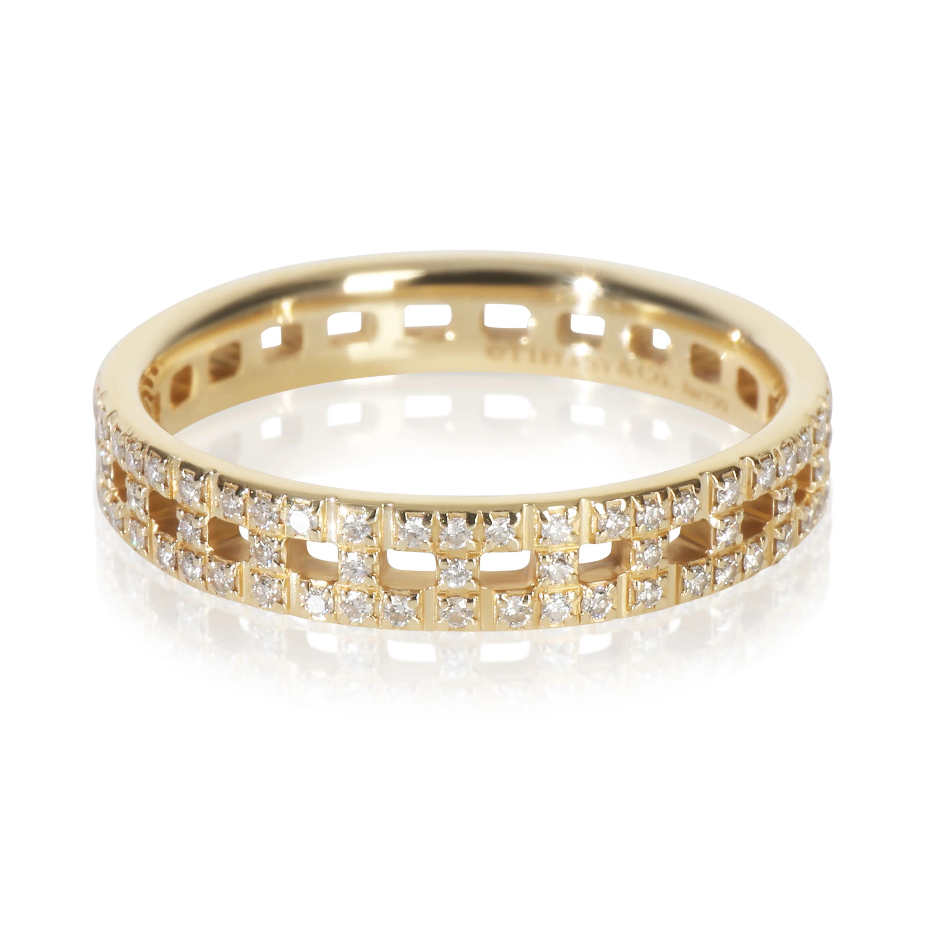 Yellow Gold Tiffany T True Narrow Ring - Image 2