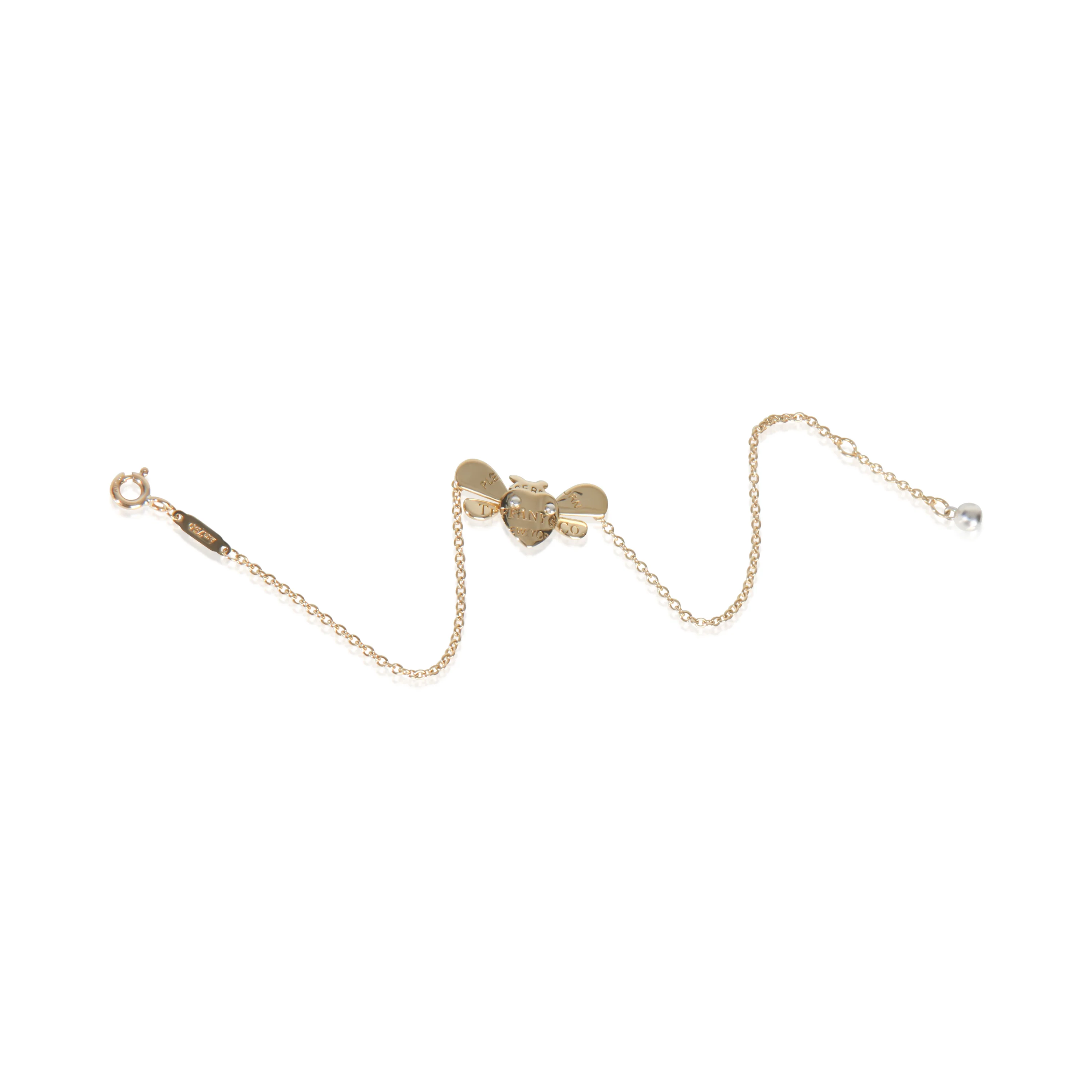 Yellow Gold & Sterling Silver  Return To Tiffany Love Bug Bracelet - Image 6