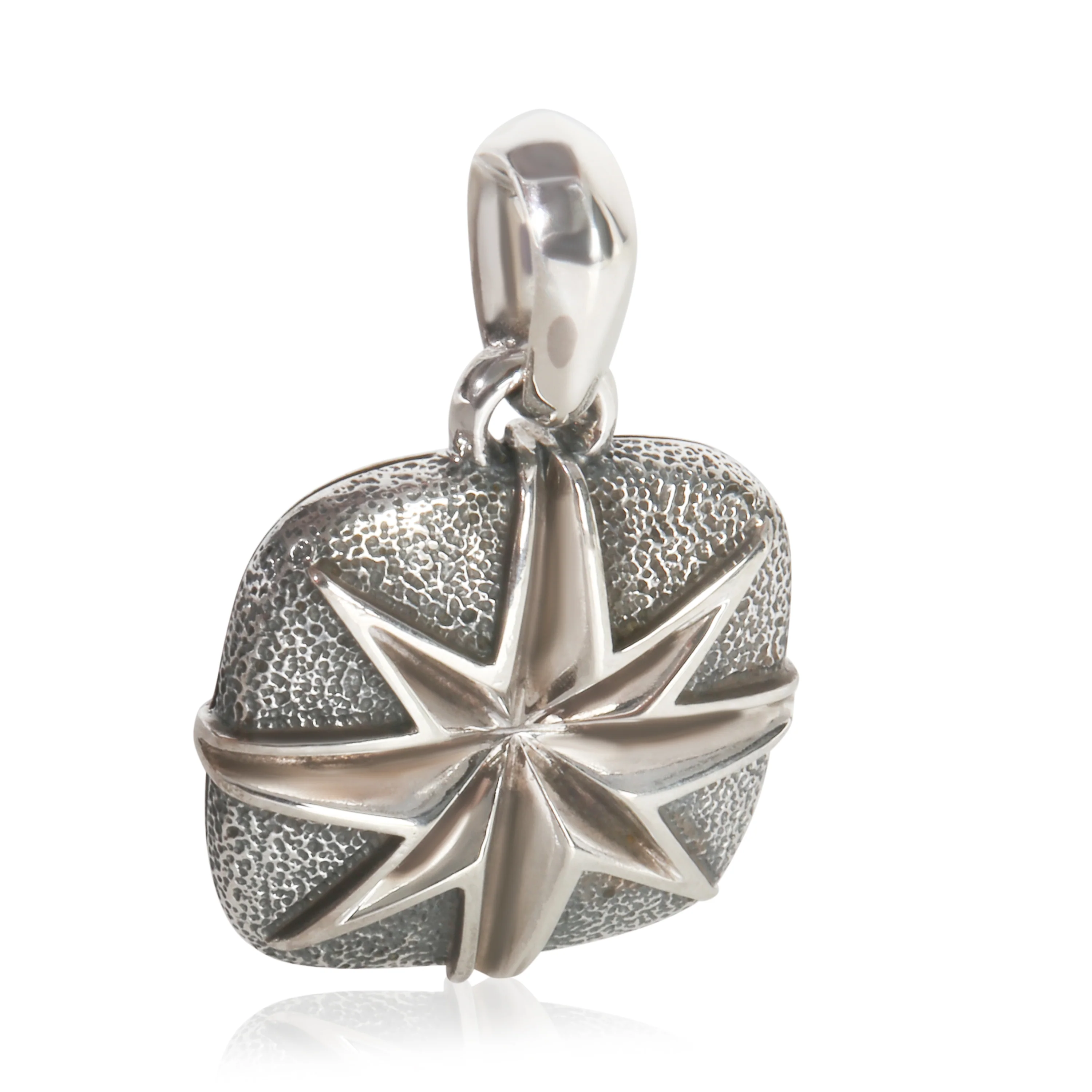 Sterling Silver Maritime North Star Pendant