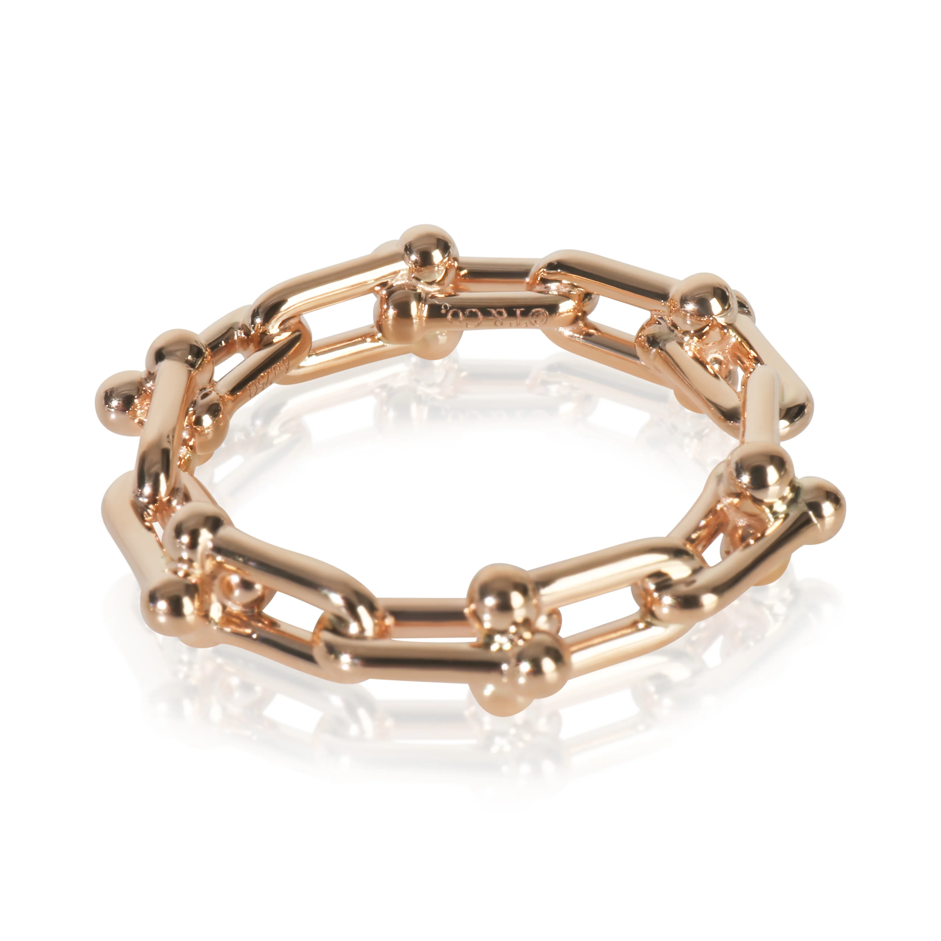 Rose Gold  Micro Link HardWear Ring - Image 3