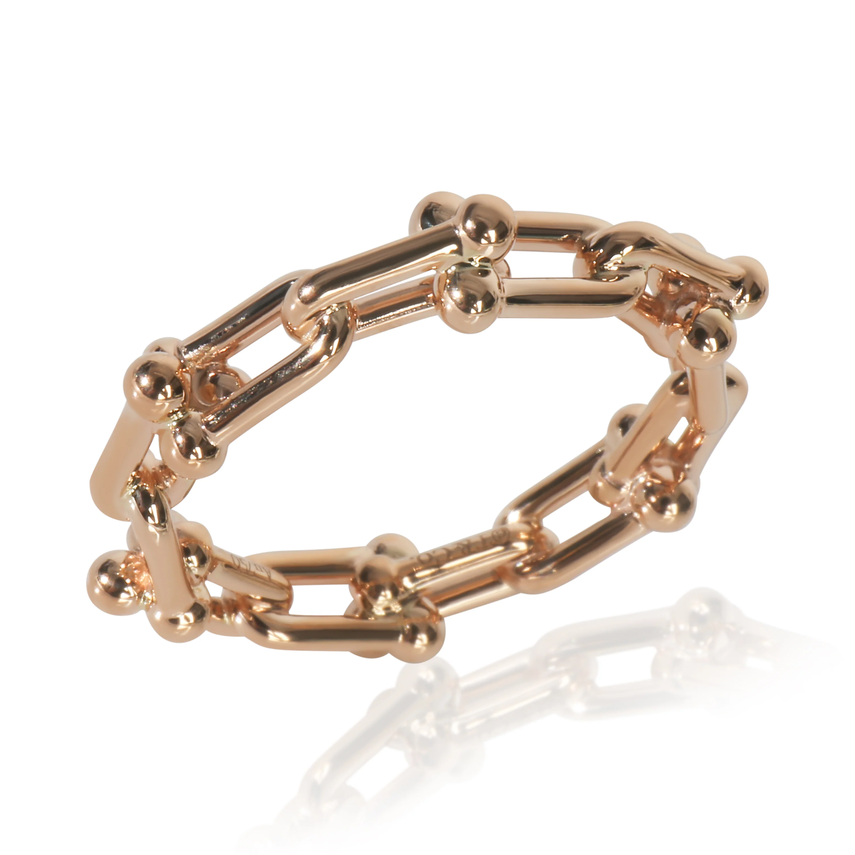 Rose Gold  Micro Link HardWear Ring - Image 4