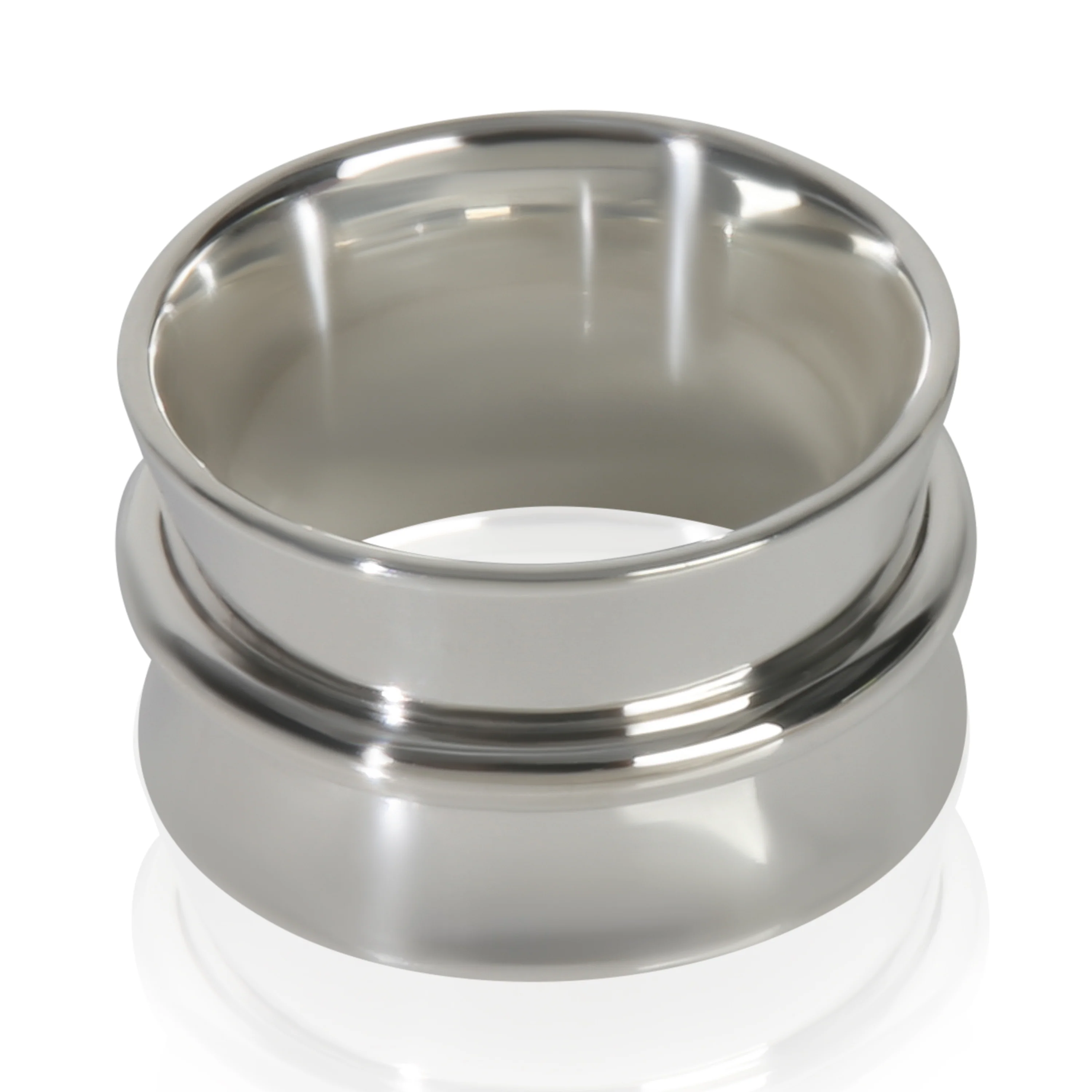 Sterling Silver  1837 Wide Ring - Image 3