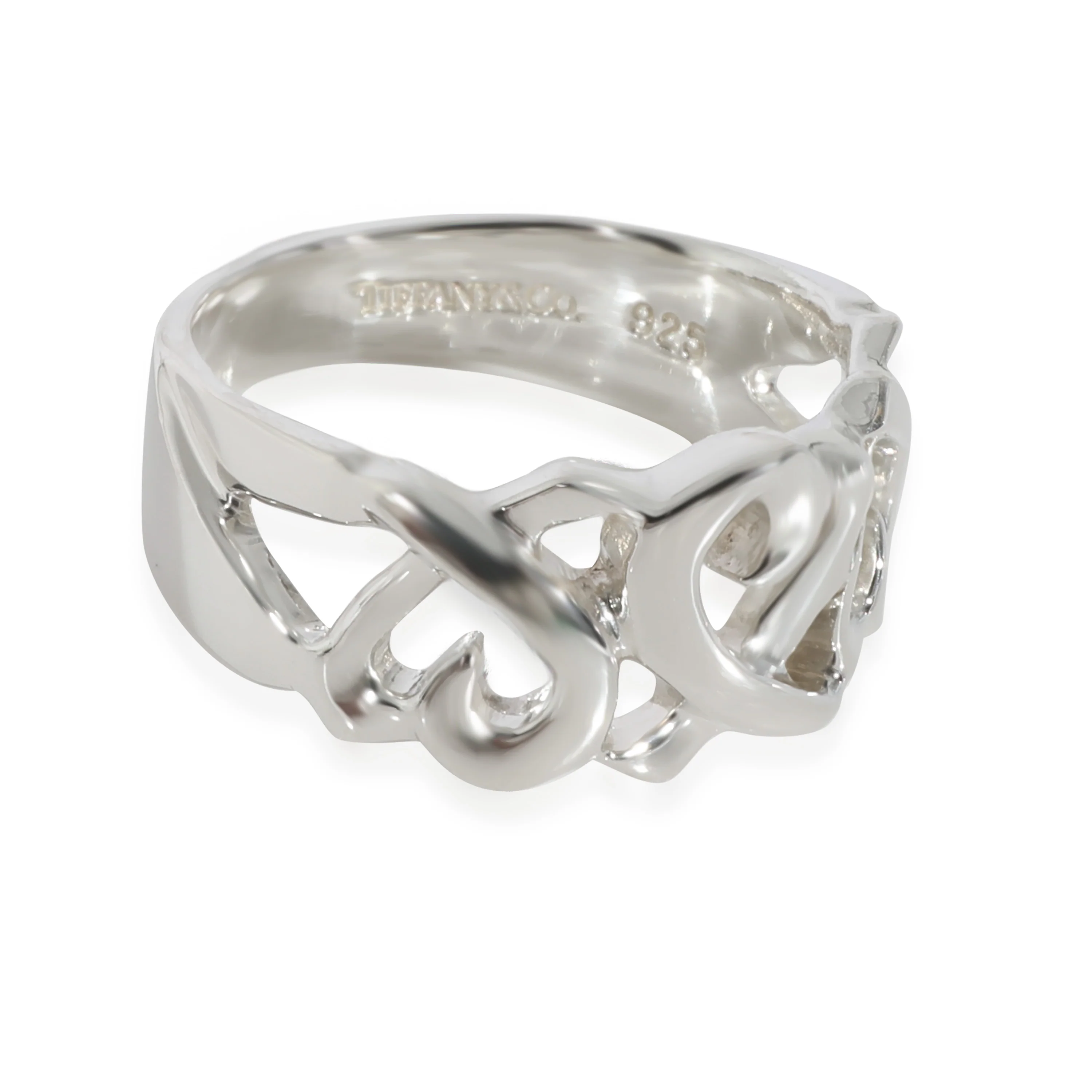 Sterling Silver  Paloma Picasso Loving Heart Ring - Image 2