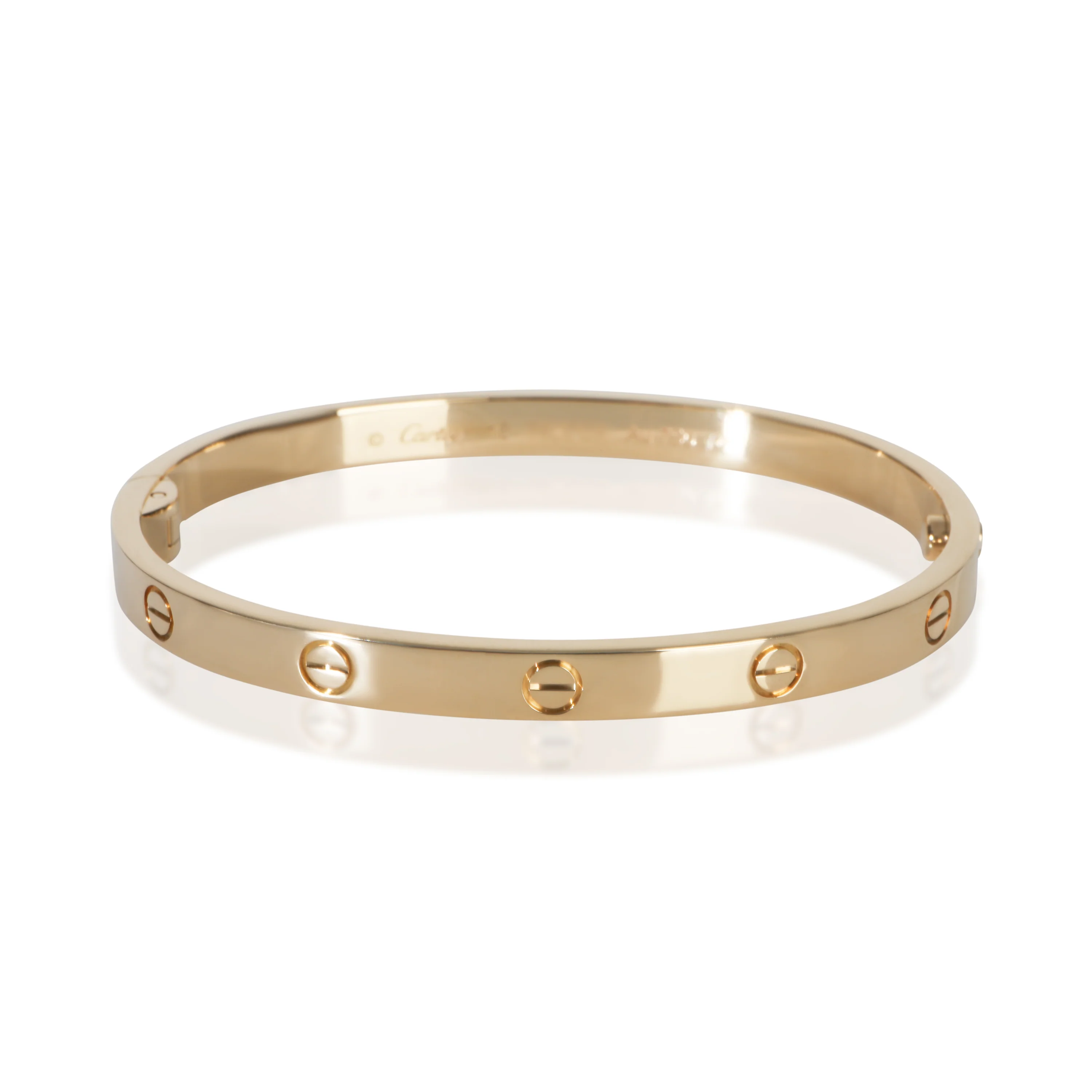 Yellow Gold Medium Model Love Bracelet