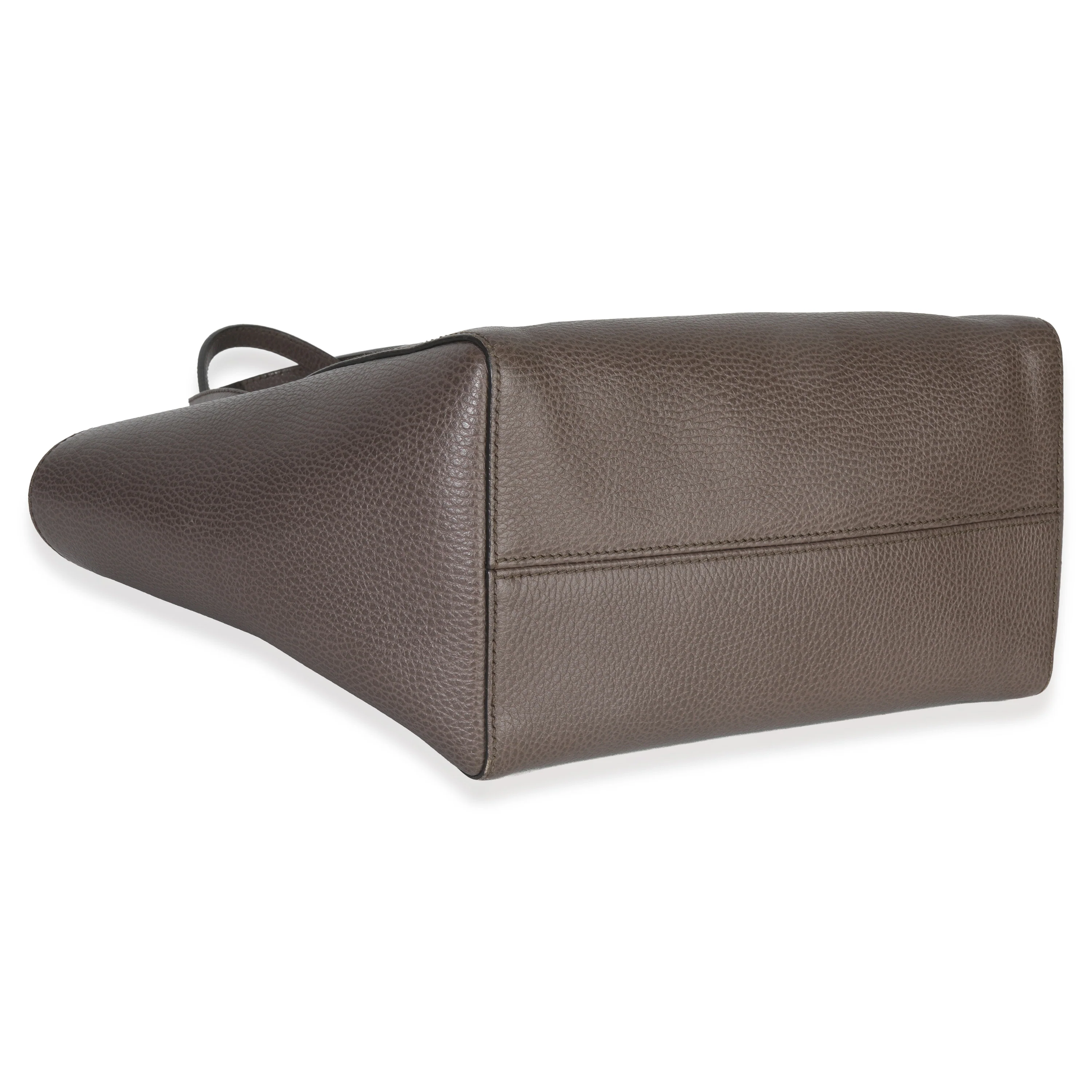 Pink Grey Pebbled Calfskin Medium Swing Tote - Image 6