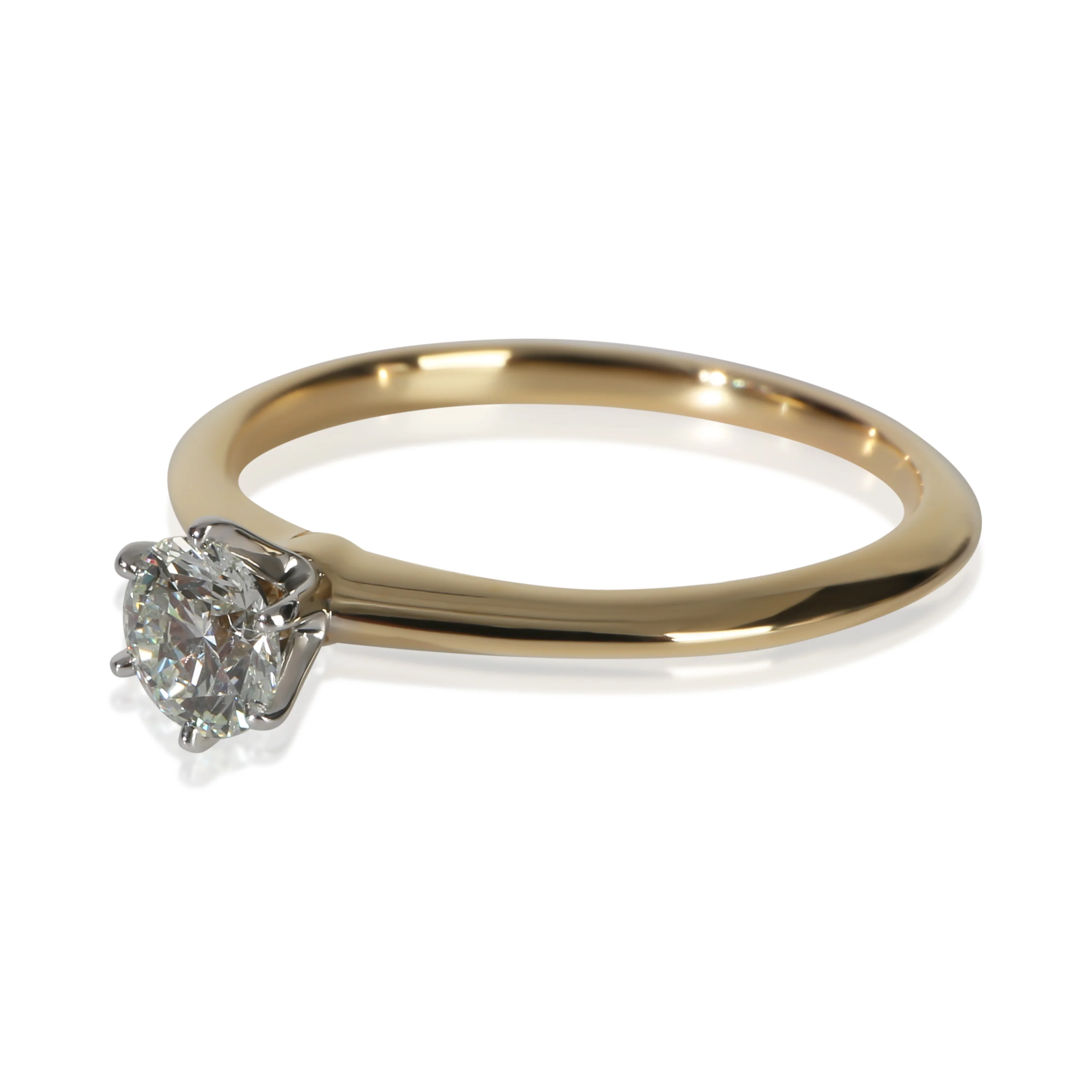 0.51 ct Round Brilliant Diamond Engagement Ring - Image 2