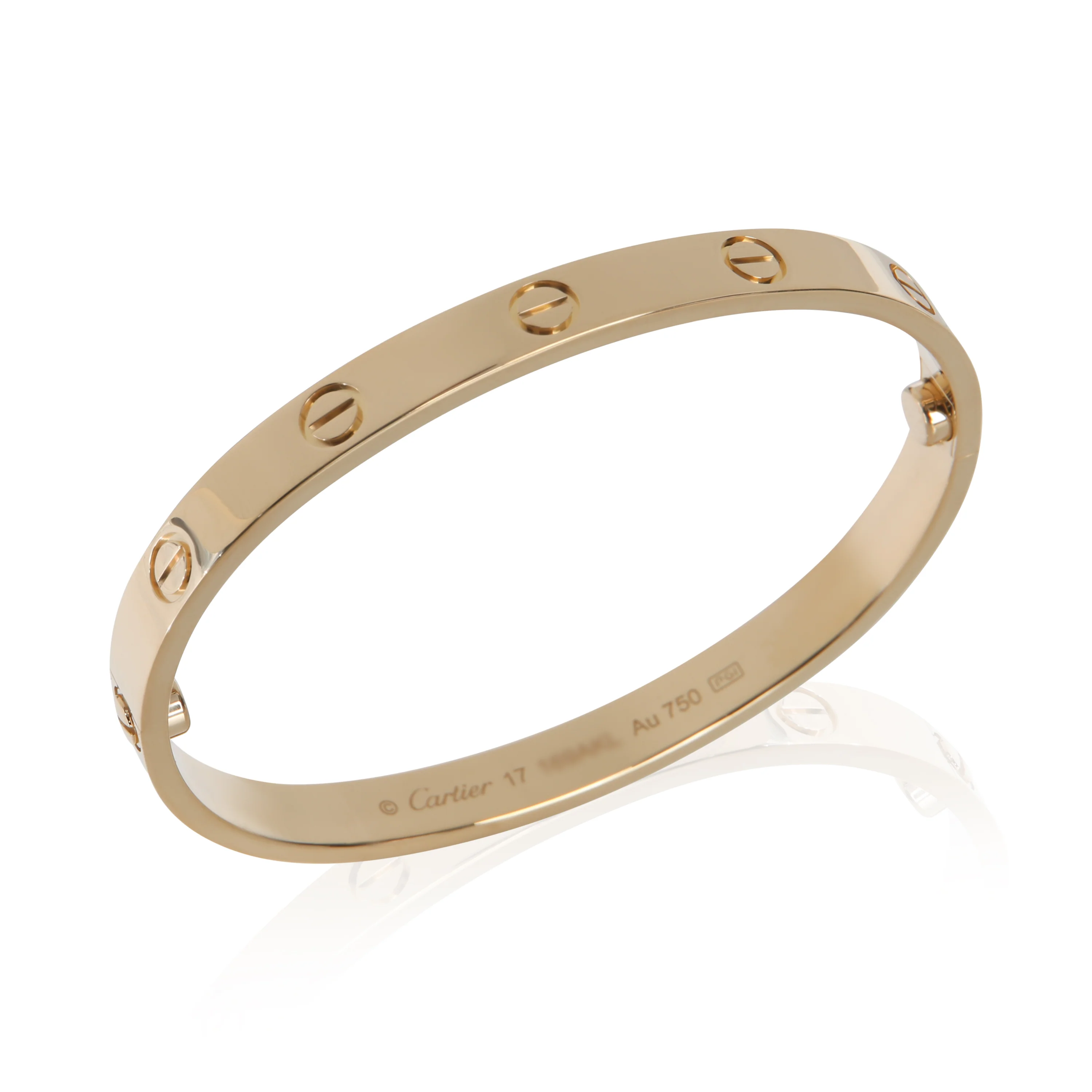 Yellow Gold  Love Bracelet - Image 4