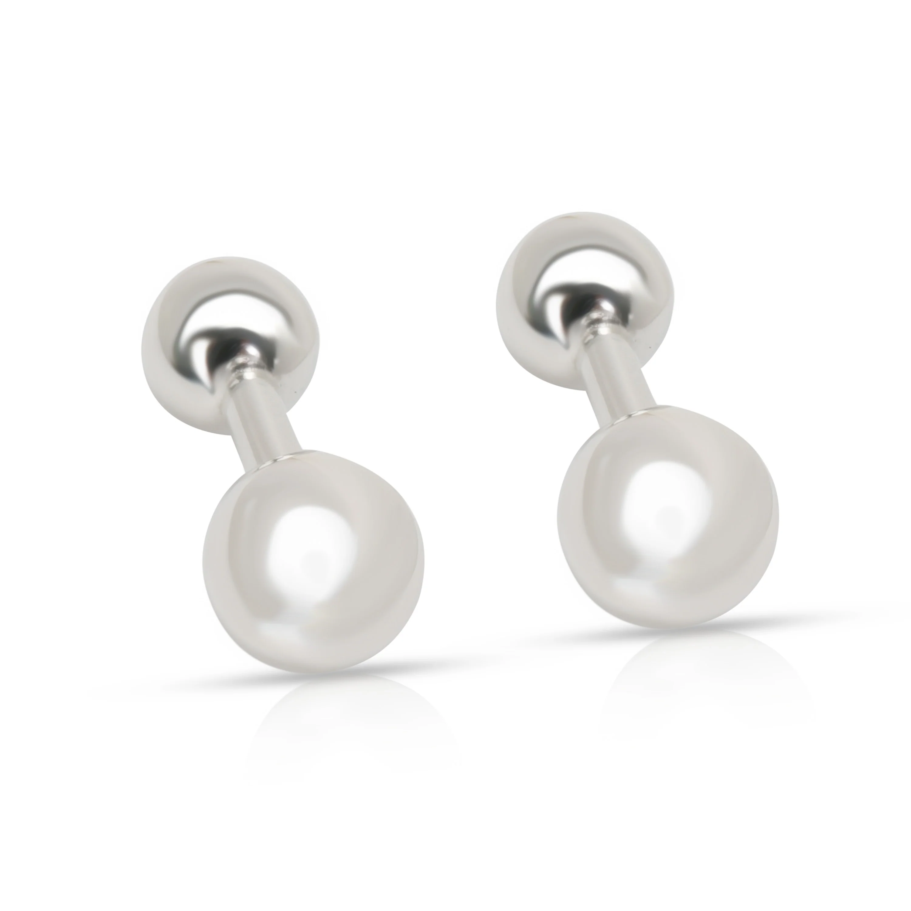 Sterling Silver  Ball Cufflinks - Image 3