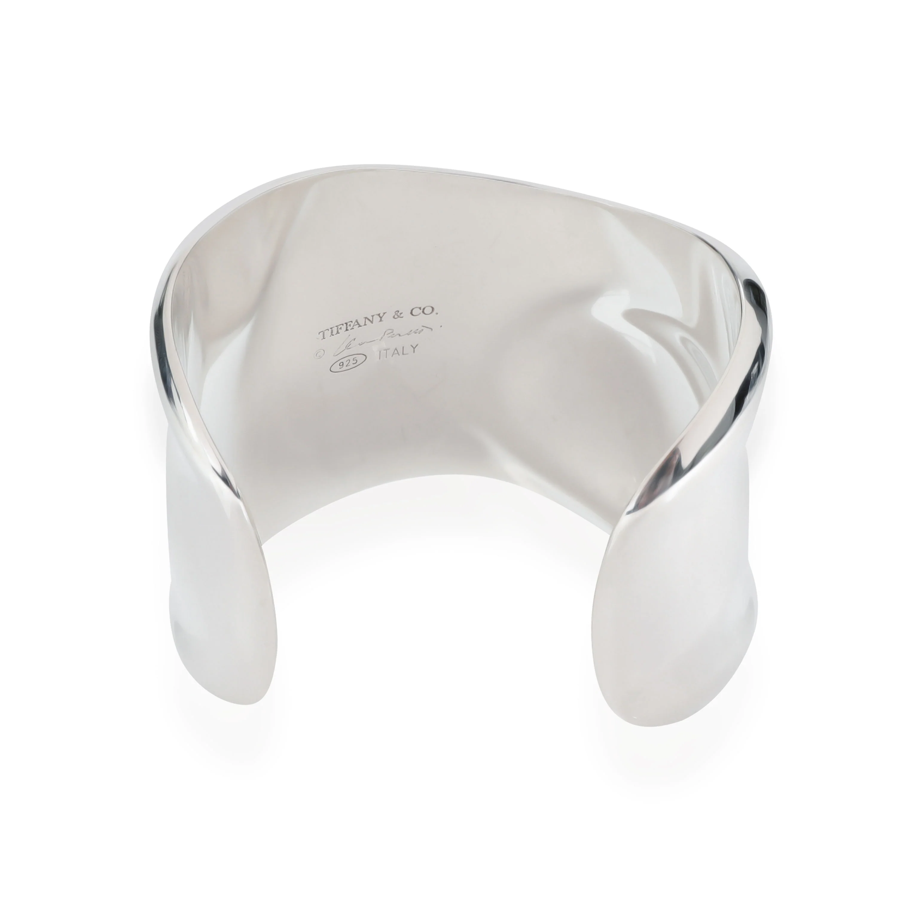 Sterling Silver  Small Model Bone Cuff Bracelet - Image 3