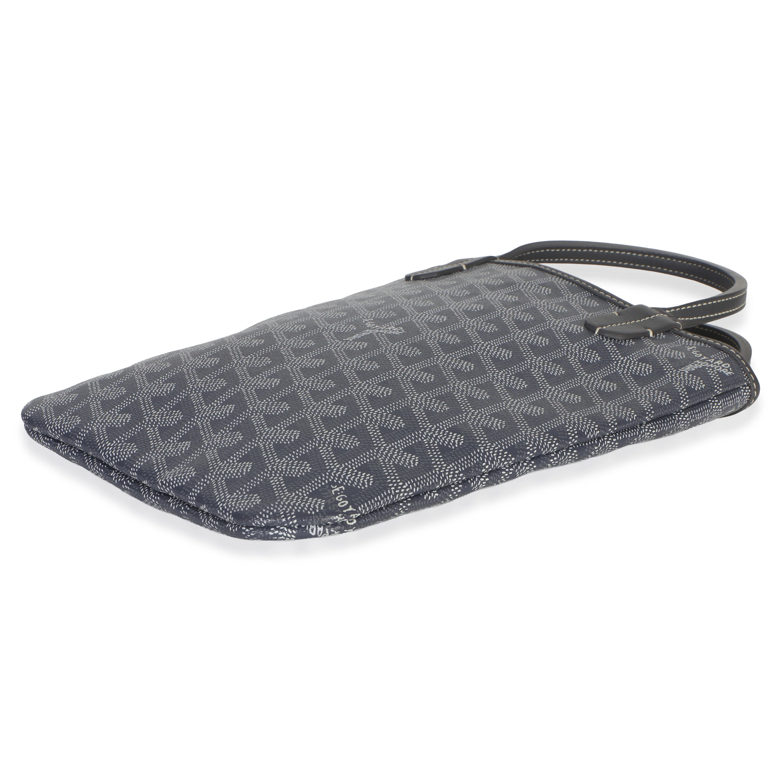 Grey Goyardine Canvas Poitiers Tote PM - Image 7