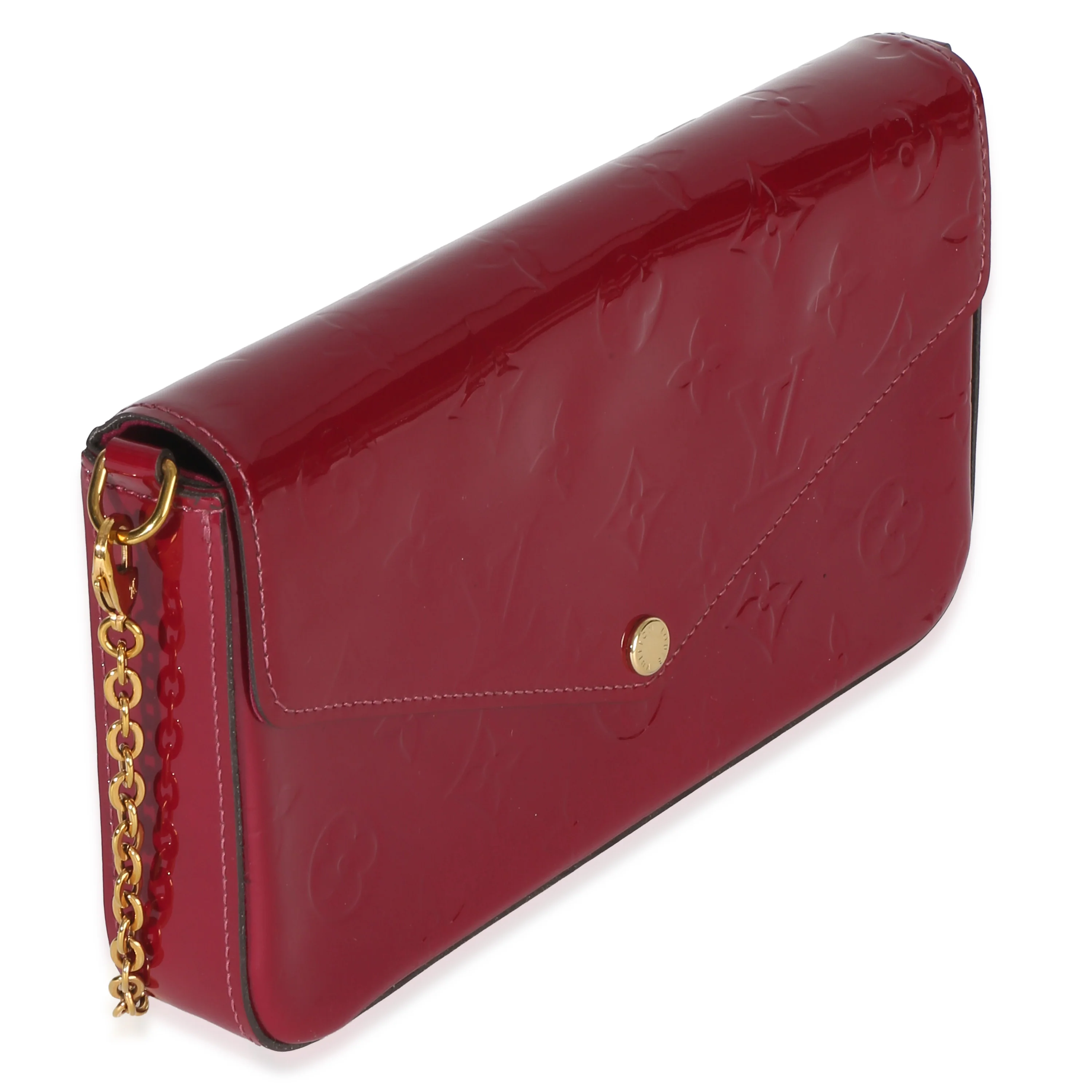 Fuschia Monogram Vernis Felicie Pochette - Image 3