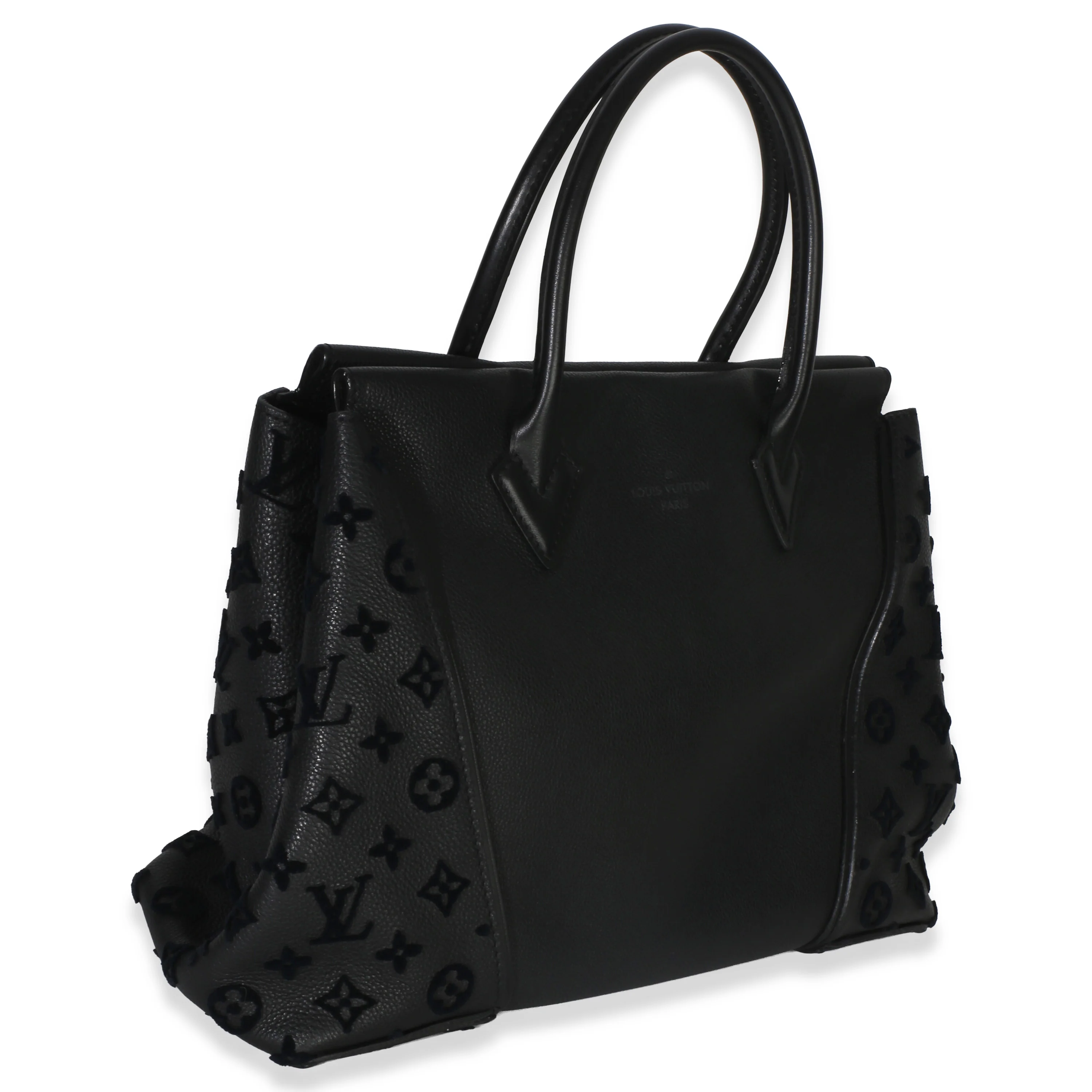 Black Monogram Tufted Veau Cachemire W Tote PM - Image 3