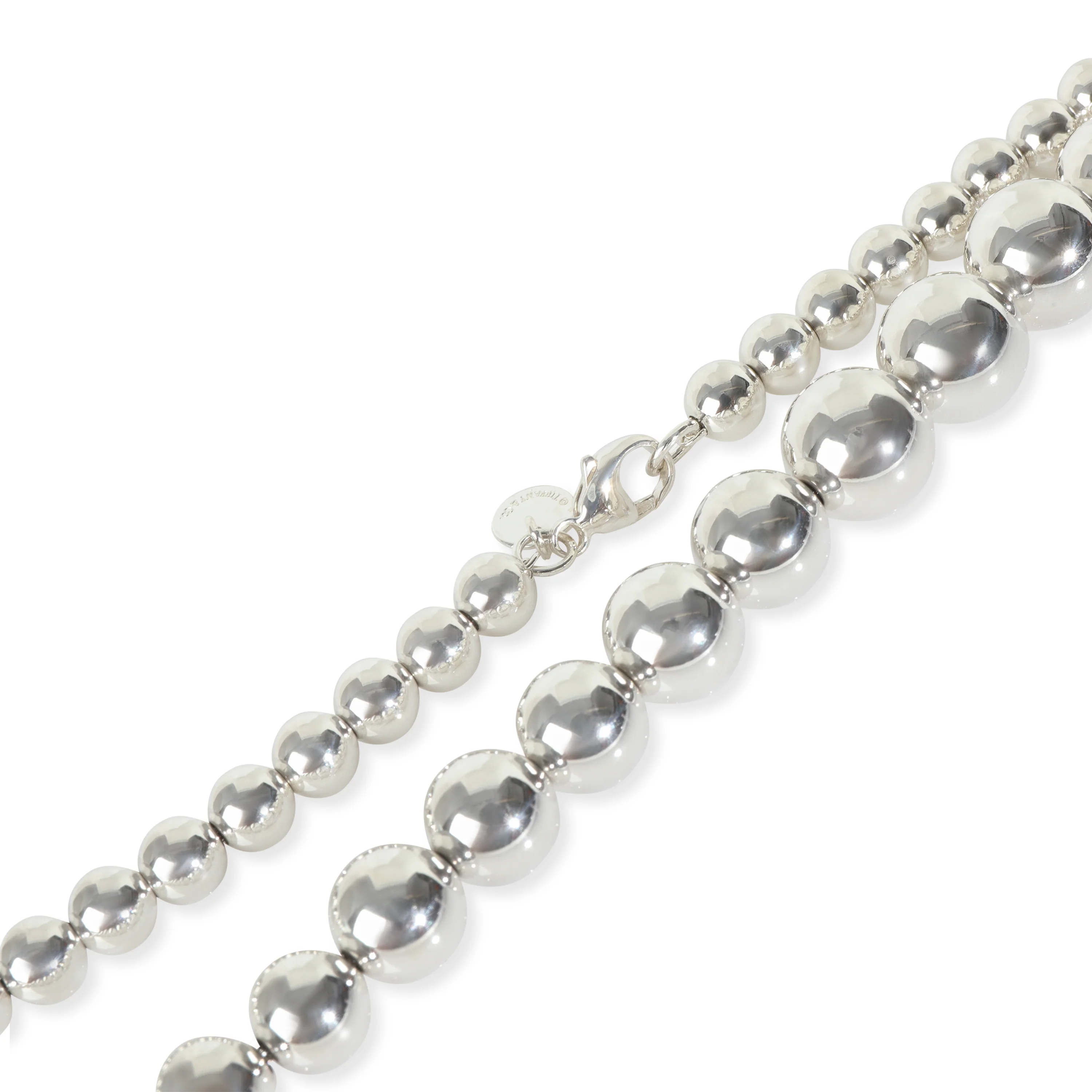 Sterling Silver  HardWear Graduating Ball Necklace - Image 2