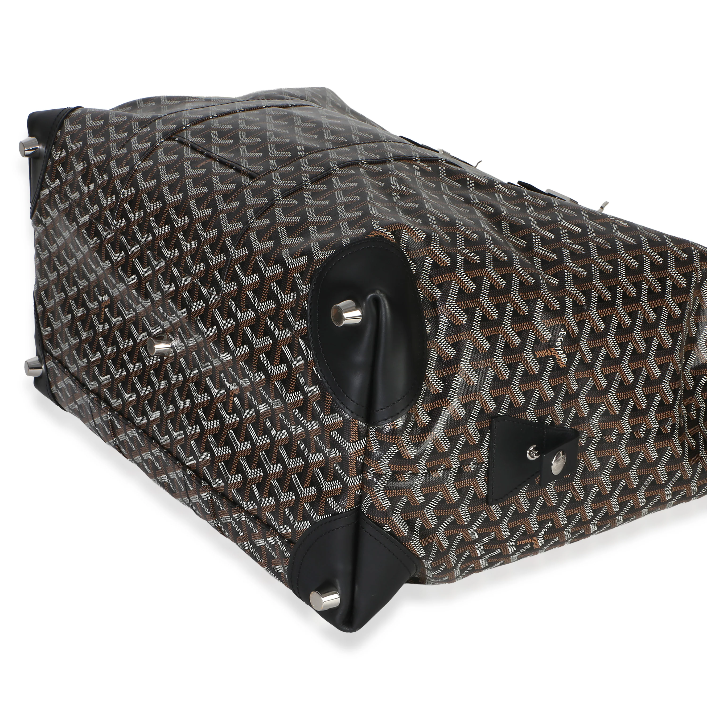 Black Goyardine Canvas Boeing 45 - Image 7