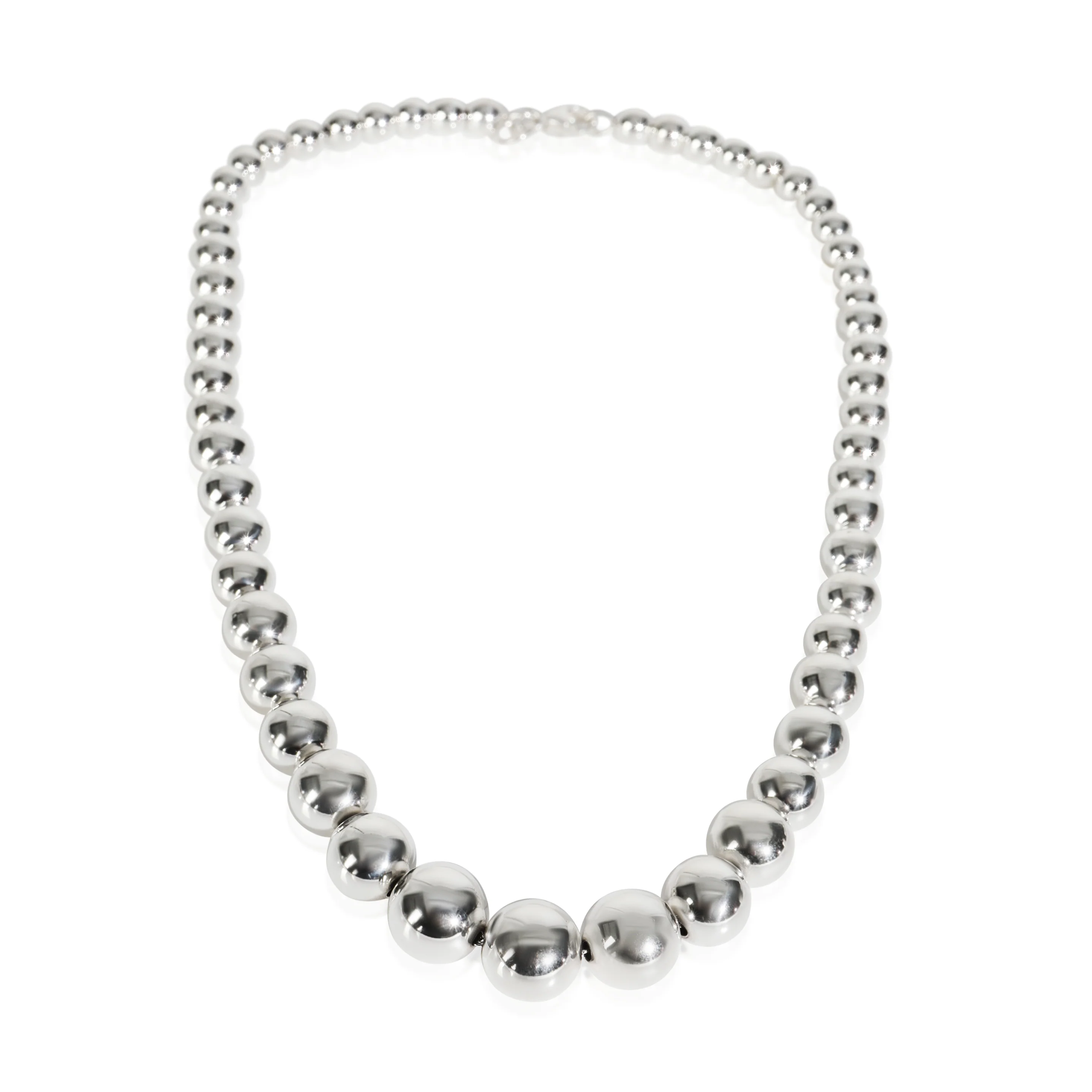 Sterling Silver  HardWear Graduating Ball Necklace - Image 3