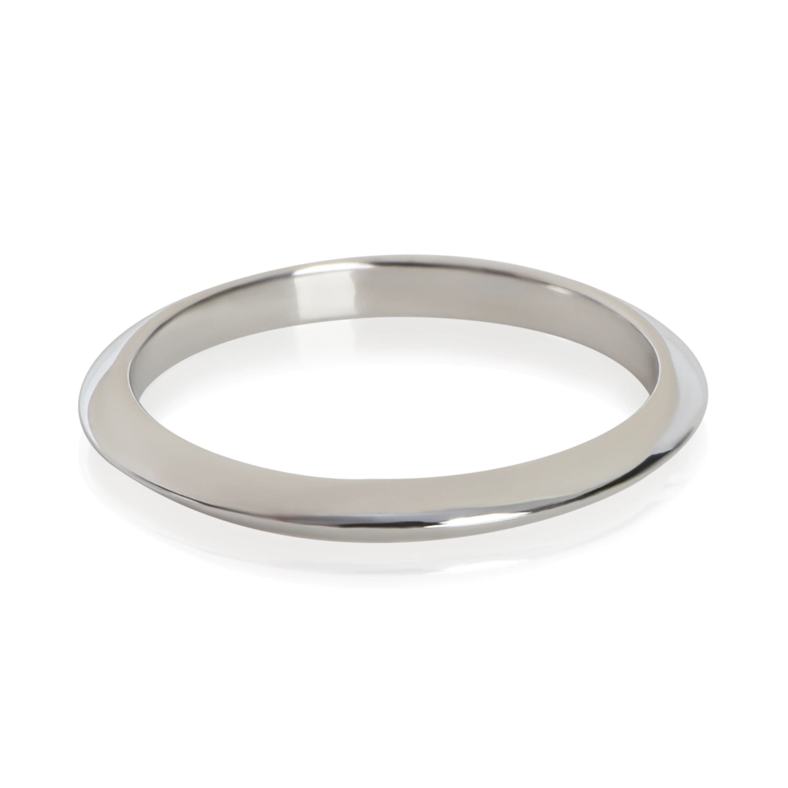 Platinum Knife Edge Band - Image 2