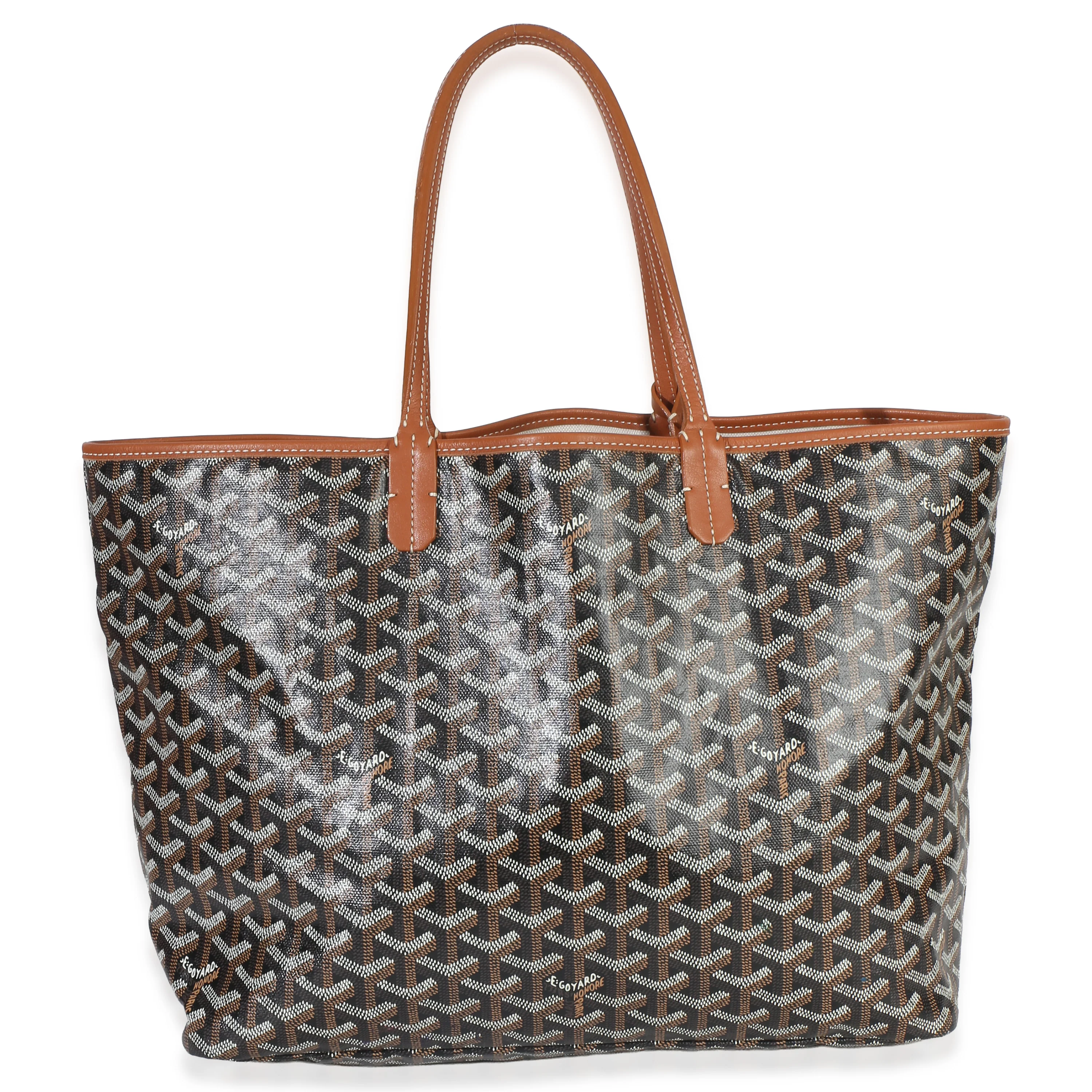 Black Gold Goyardine Canvas Saint Louis PM - Image 4