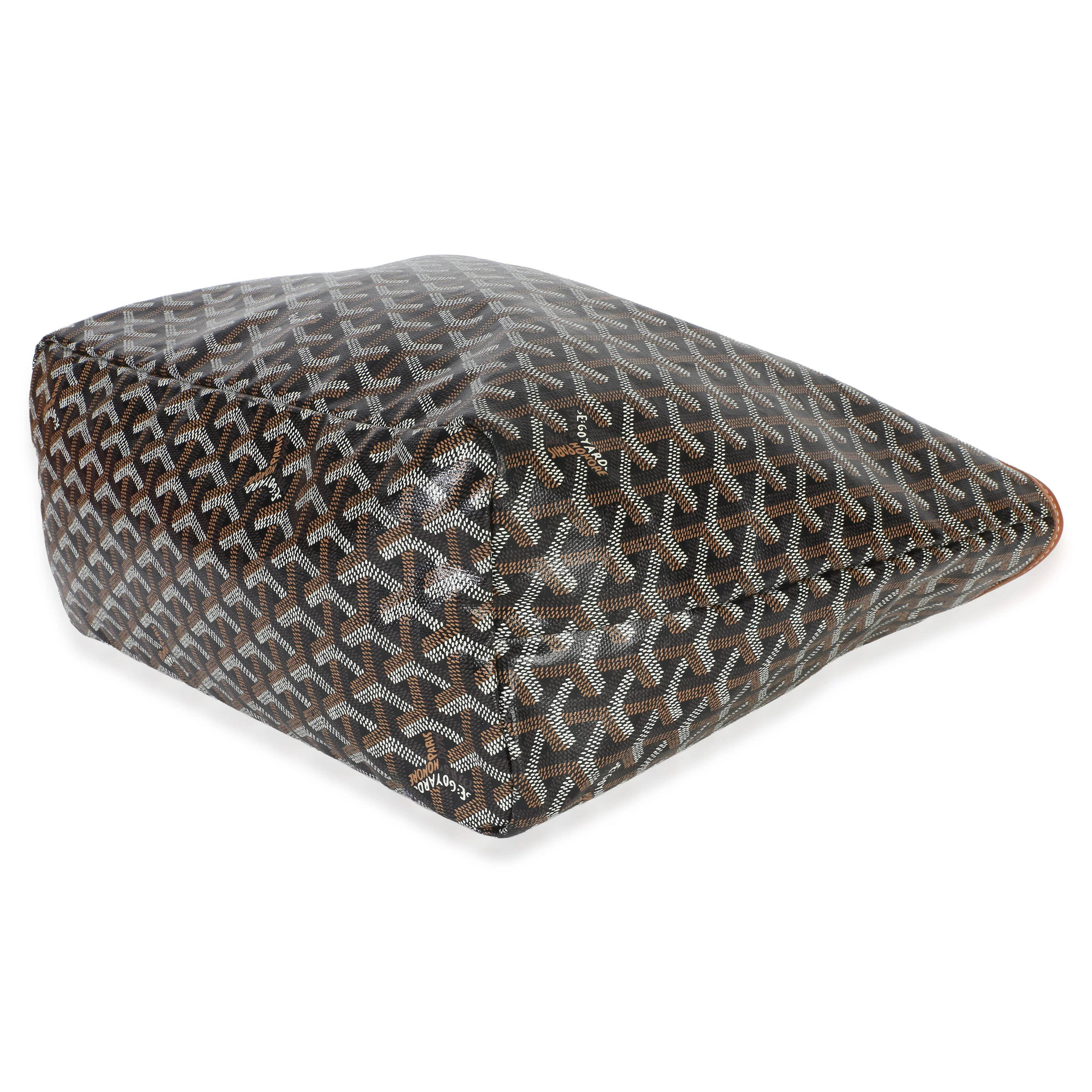 Black Gold Goyardine Canvas Saint Louis PM - Image 7