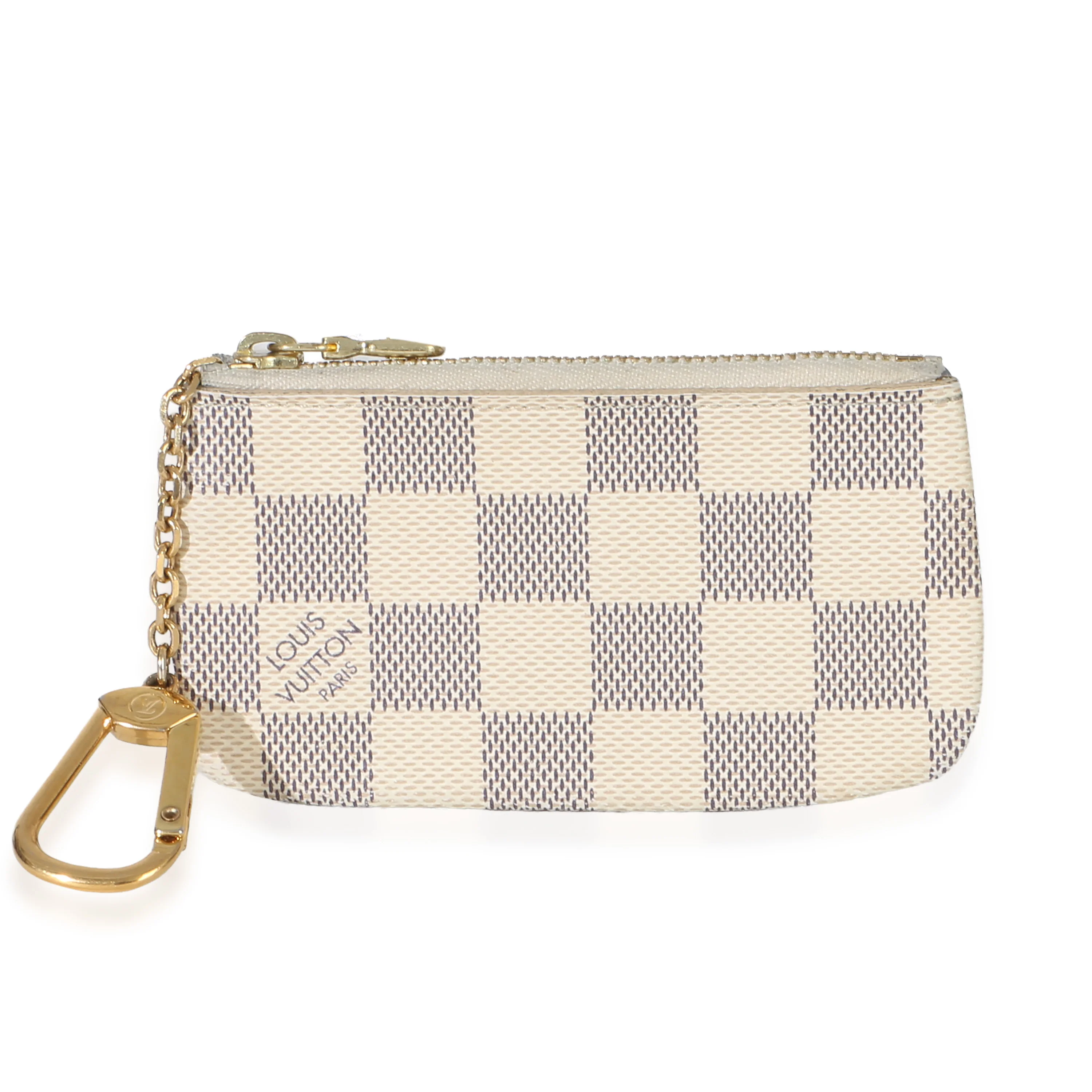 Damier Azur Canvas Key Pouch