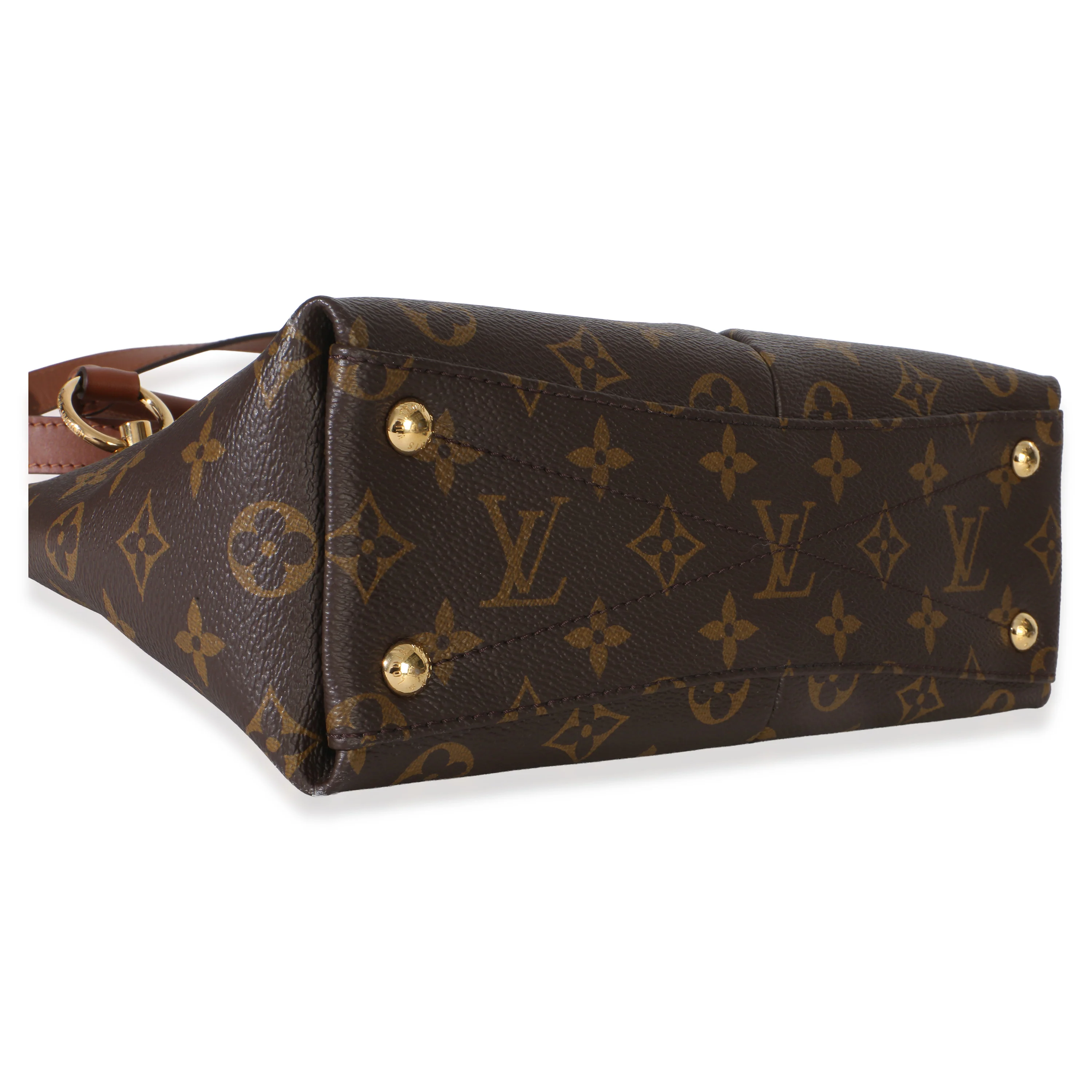 Black Monogram Canvas V Tote BB - Image 6