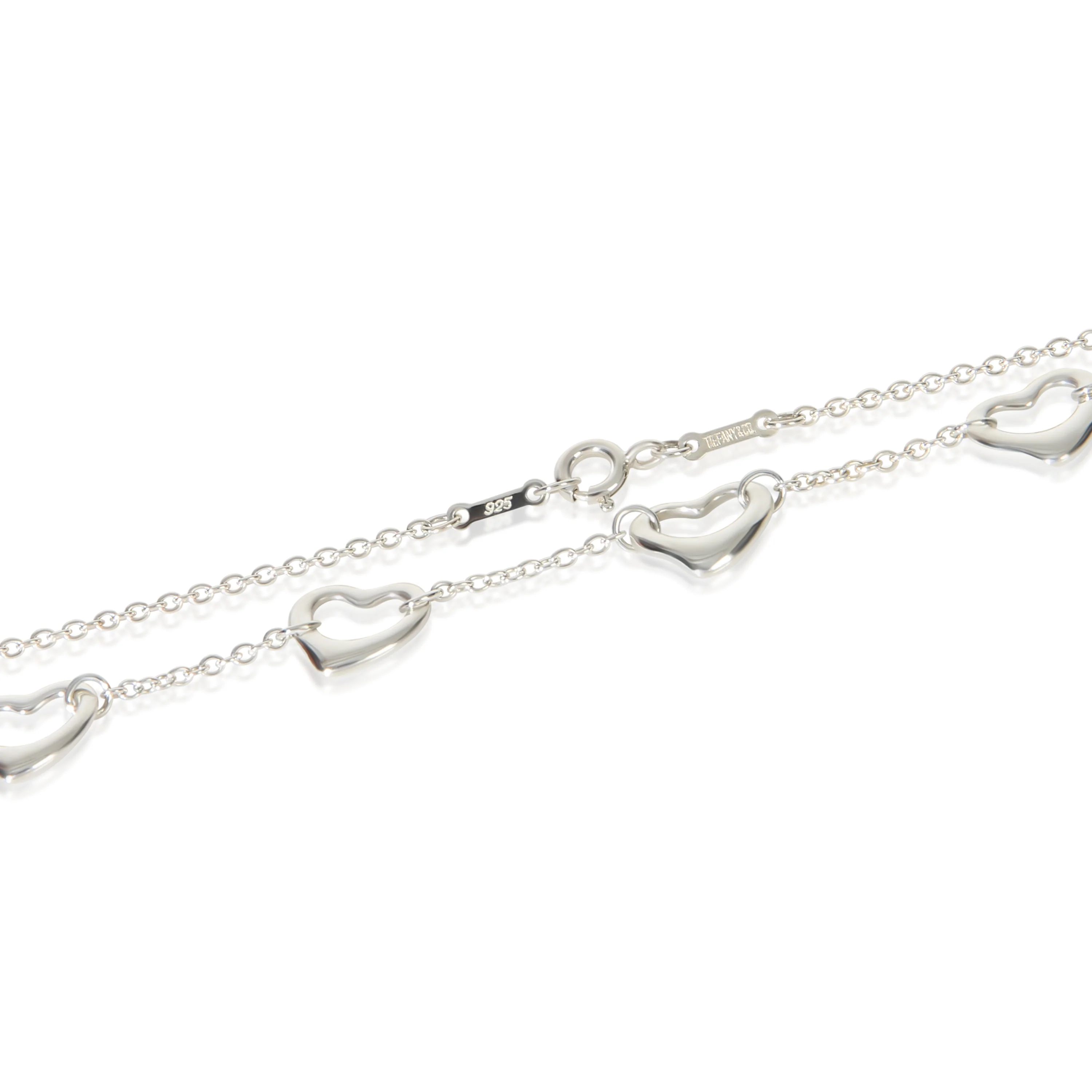 Sterling Silver  Elsa Peretti Open Heart Necklace - Image 2