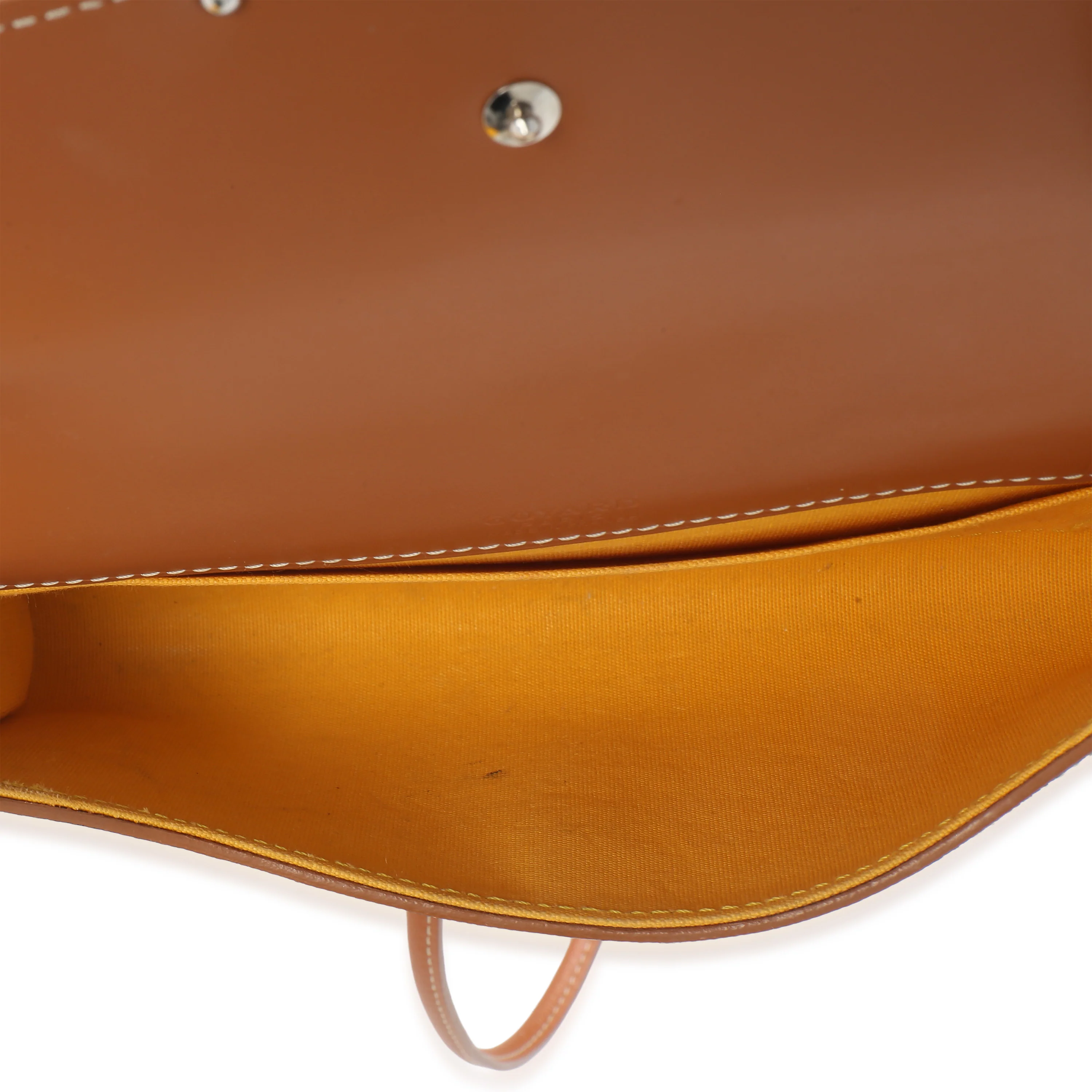 Gold Black Goyardine Monte Carlo Mini Clutch - Image 9