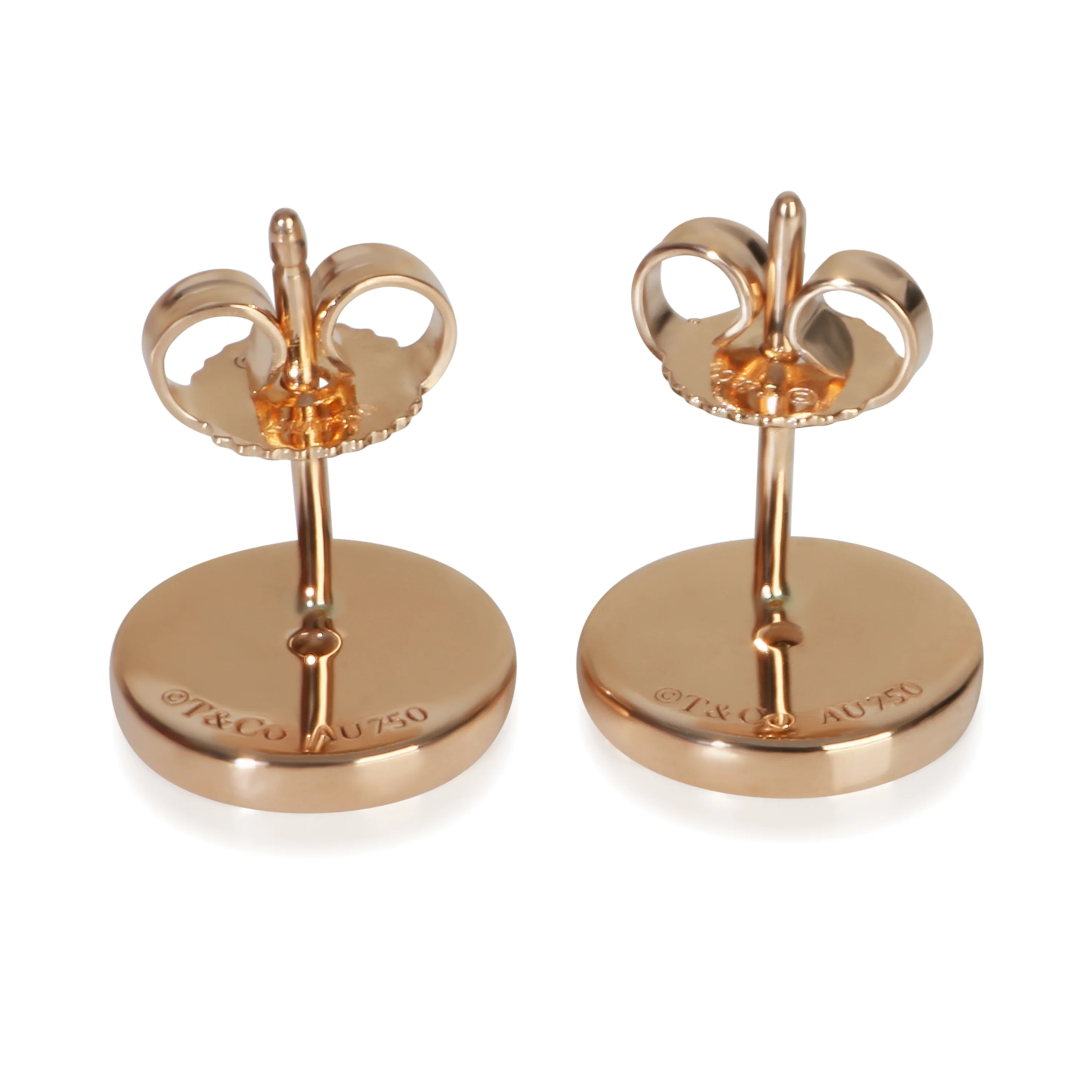 Rose Gold Diamond Atlas Earrings - Image 3