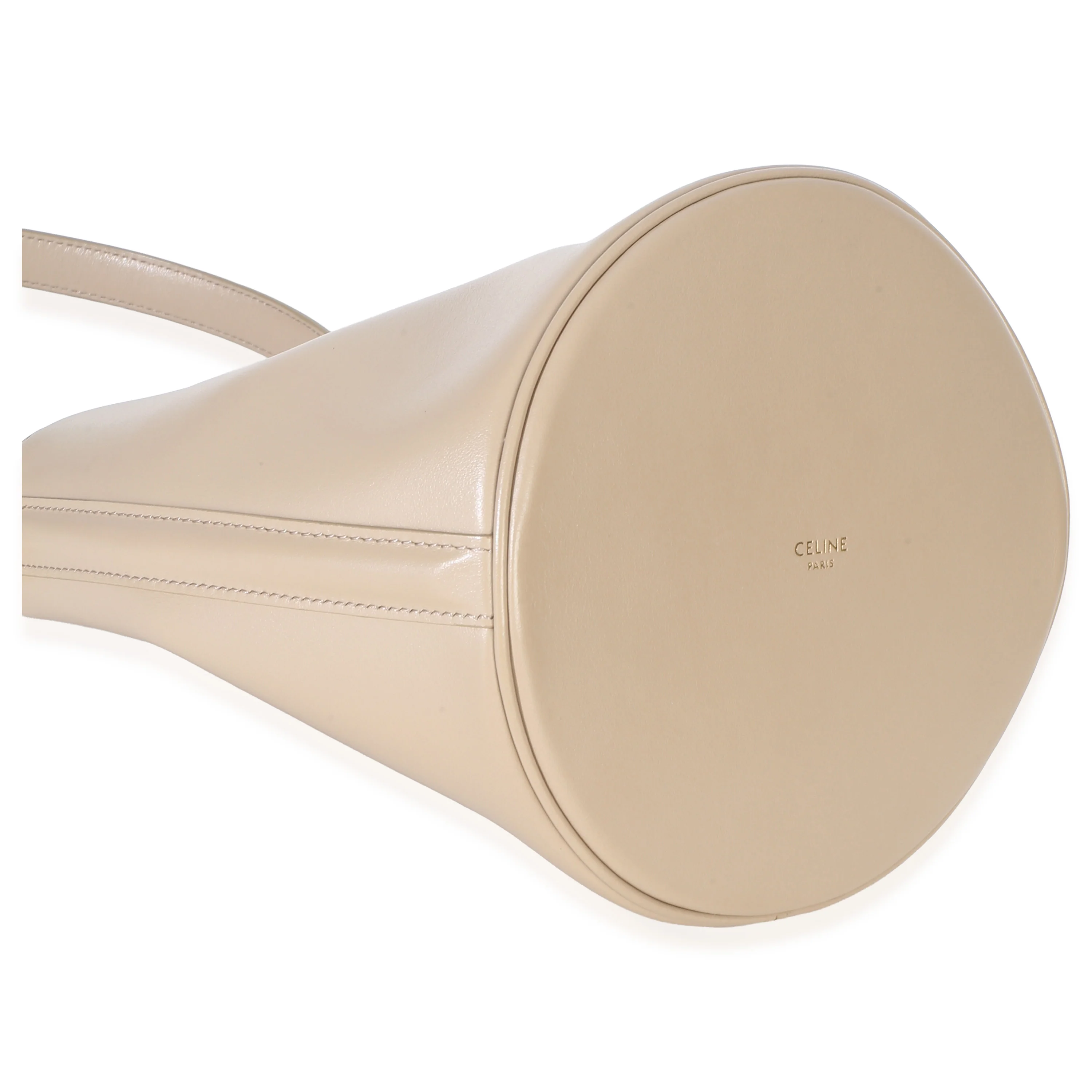 Tan Smooth Calfskin Teen Bucket 16 Bag - Image 8