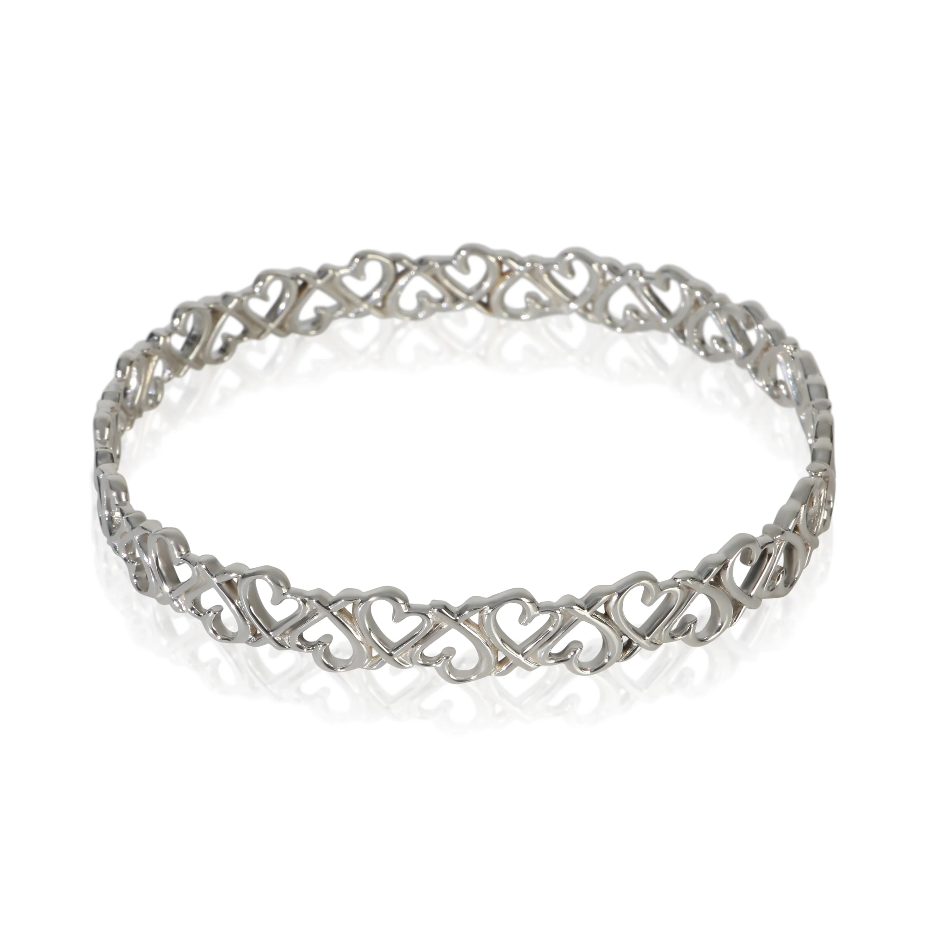 Sterling Silver  Paloma Picasso Loving Heart Bracelet - Image 3