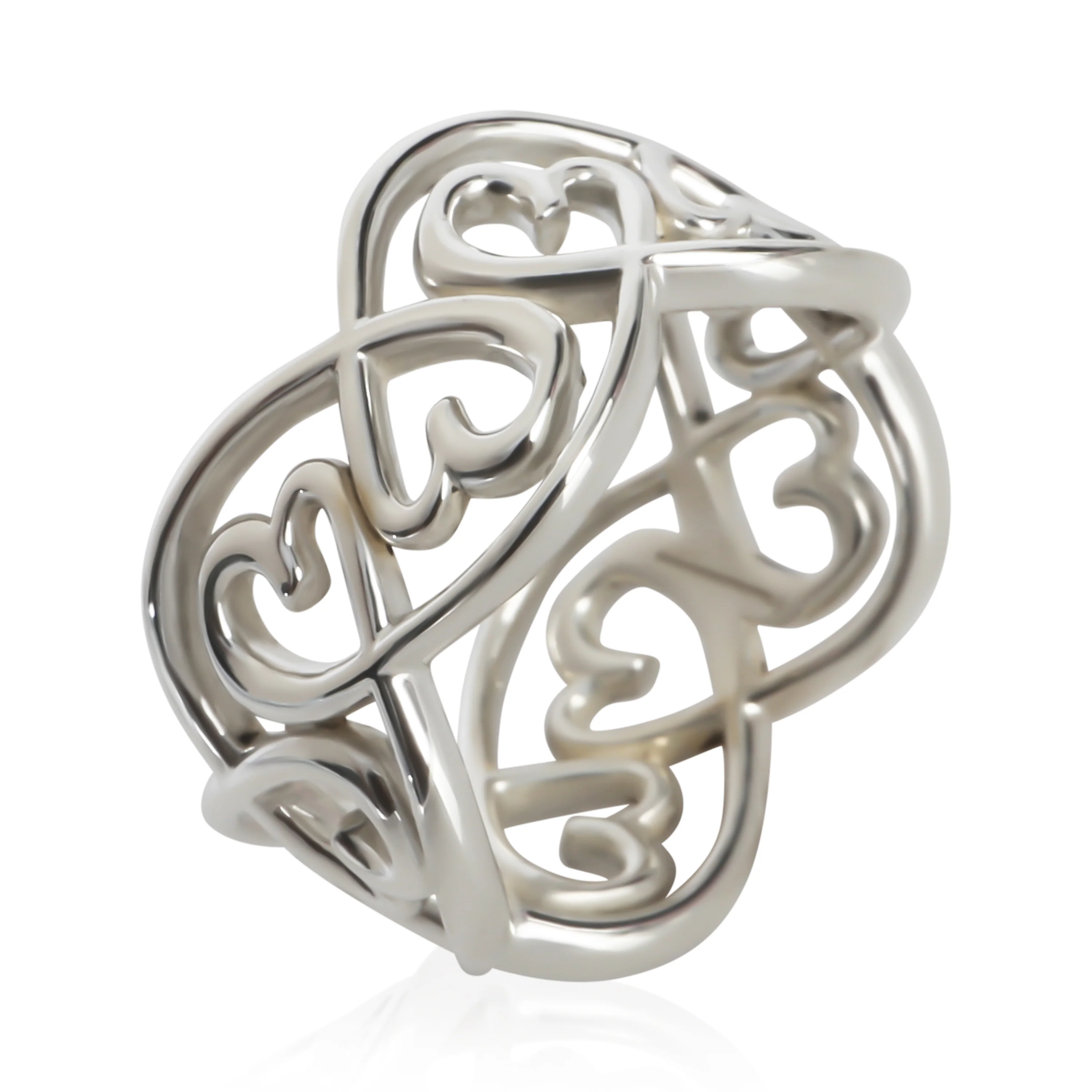 Sterling Silver  Paloma Picasso Loving Heart Ring - Image 3