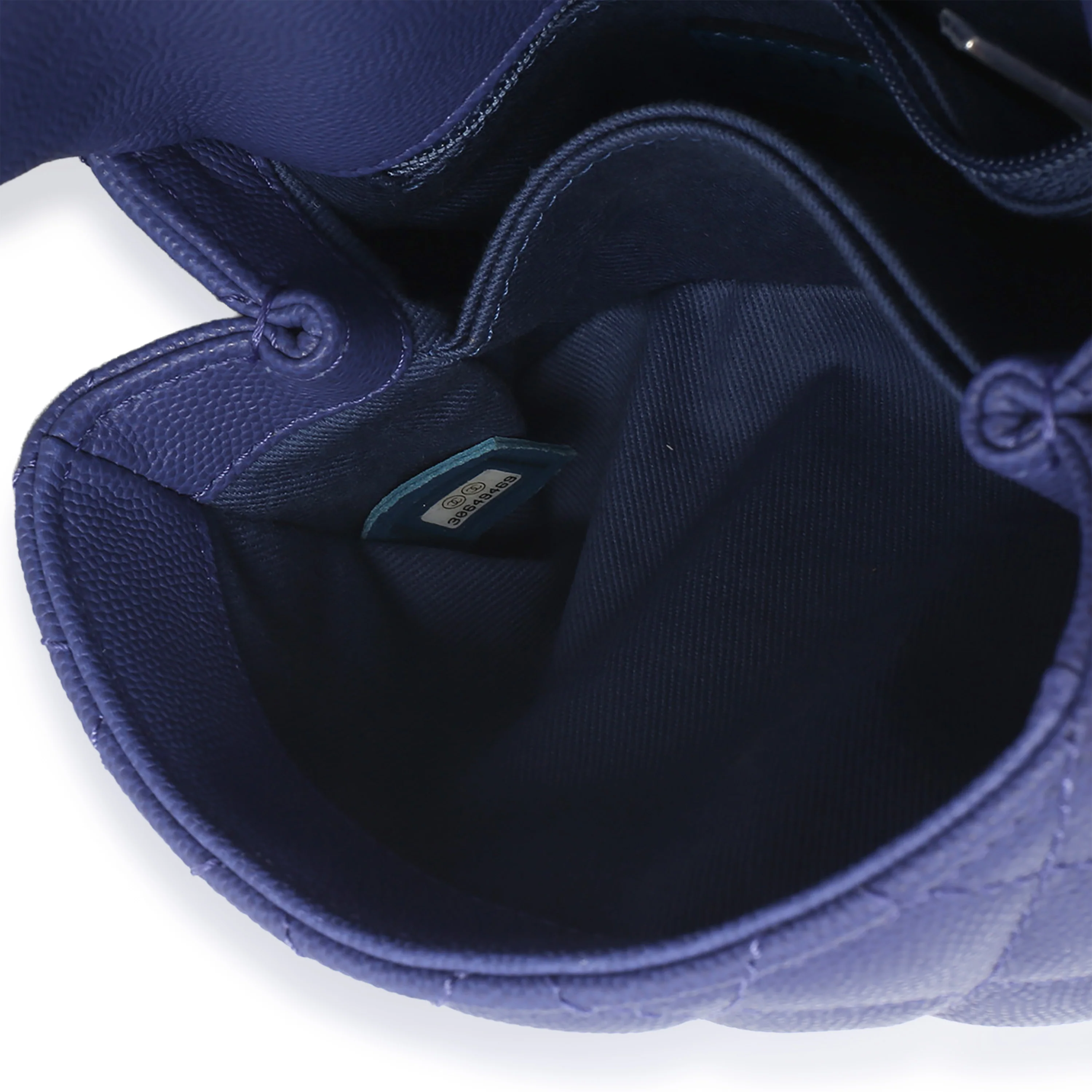 Purple Quilted Incognito Mini Coco Top Handle Flap Bag - Image 9