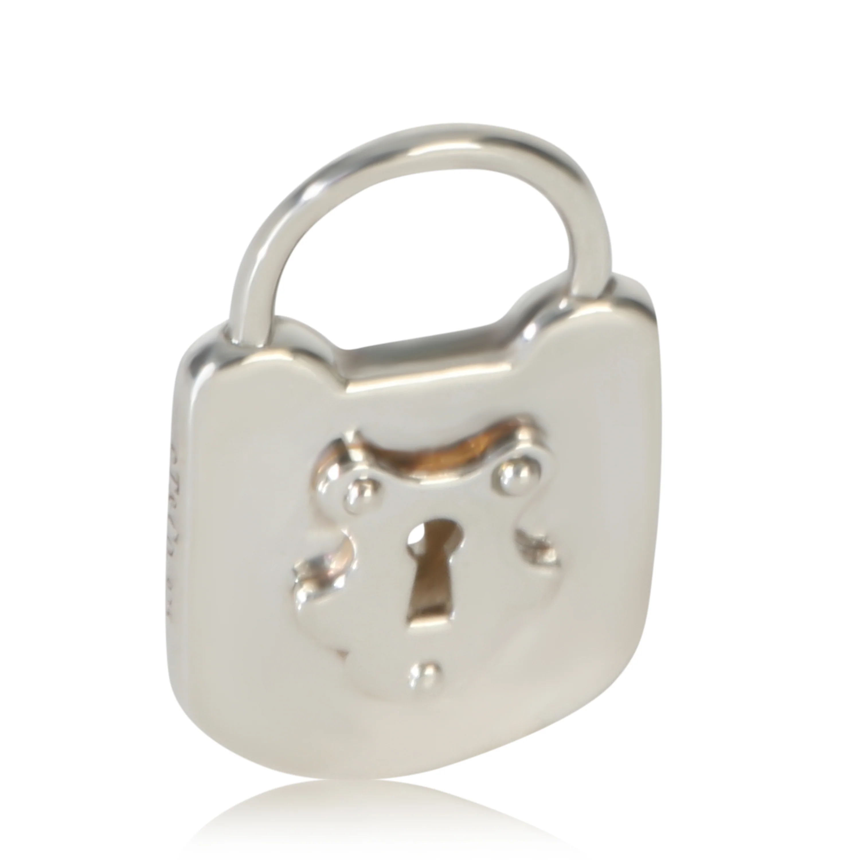 Sterling Silver Lock Pendant - Image 4