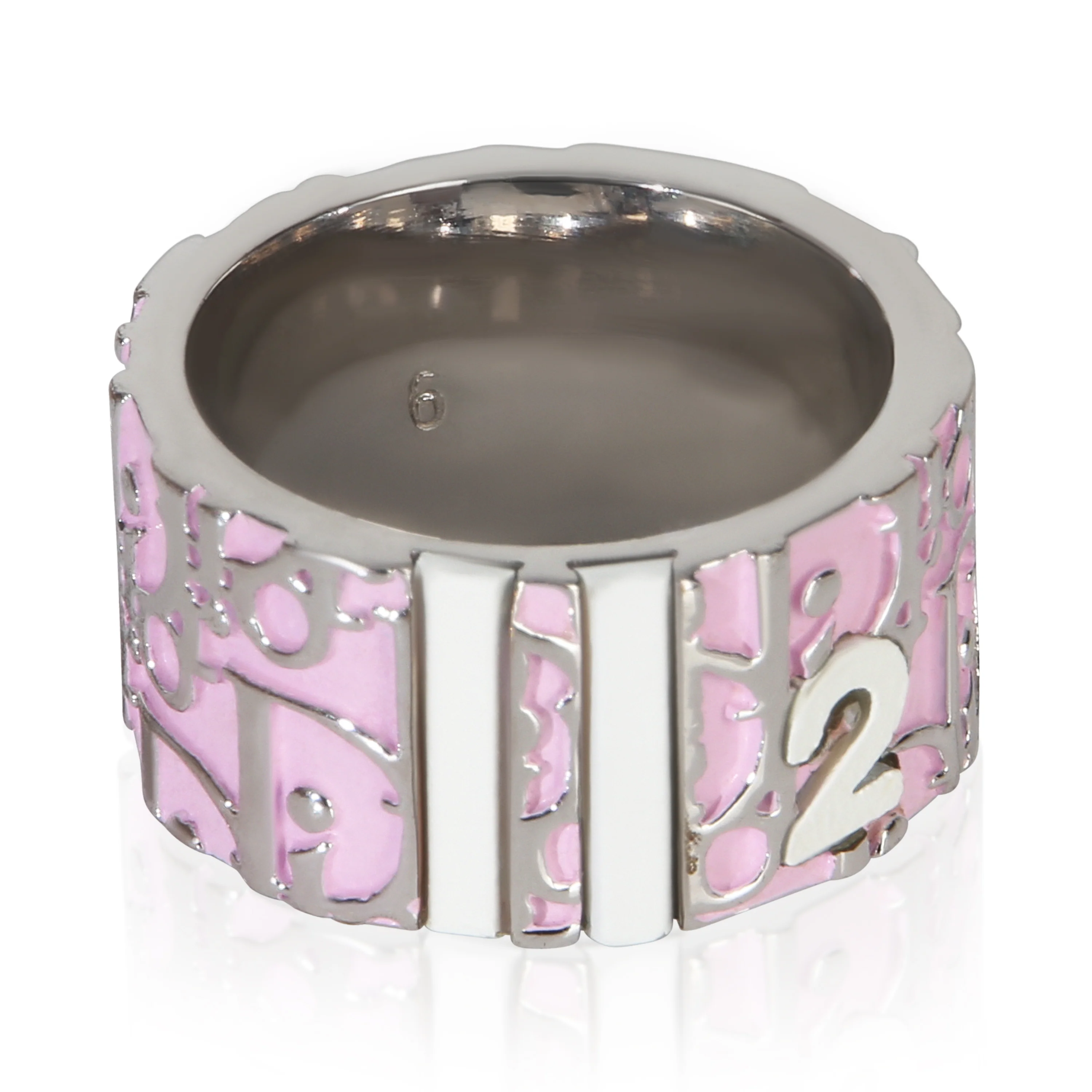 Enamel Oblique Trotter Ring - Image 3