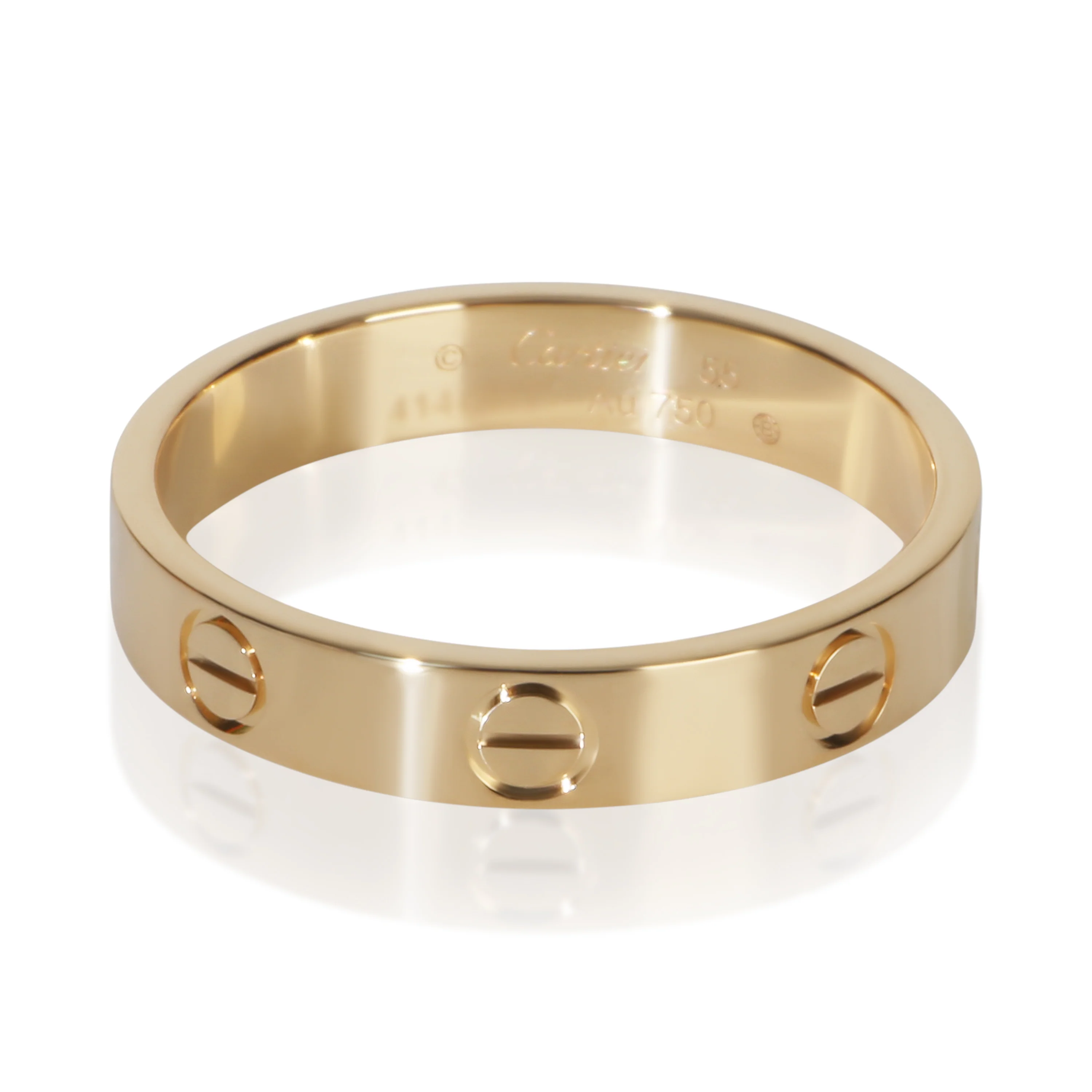 Yellow Gold Small Model Love Ring