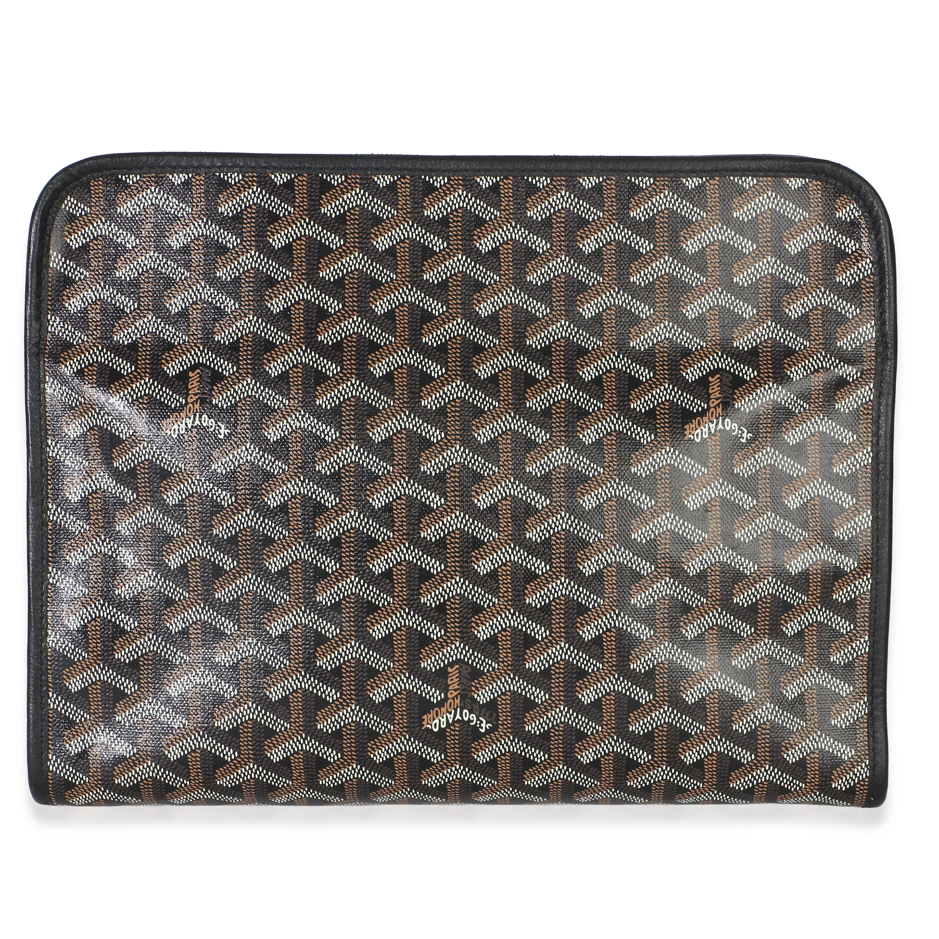 Black Goyardine Canvas Jouvence Toiletry GM - Image 4
