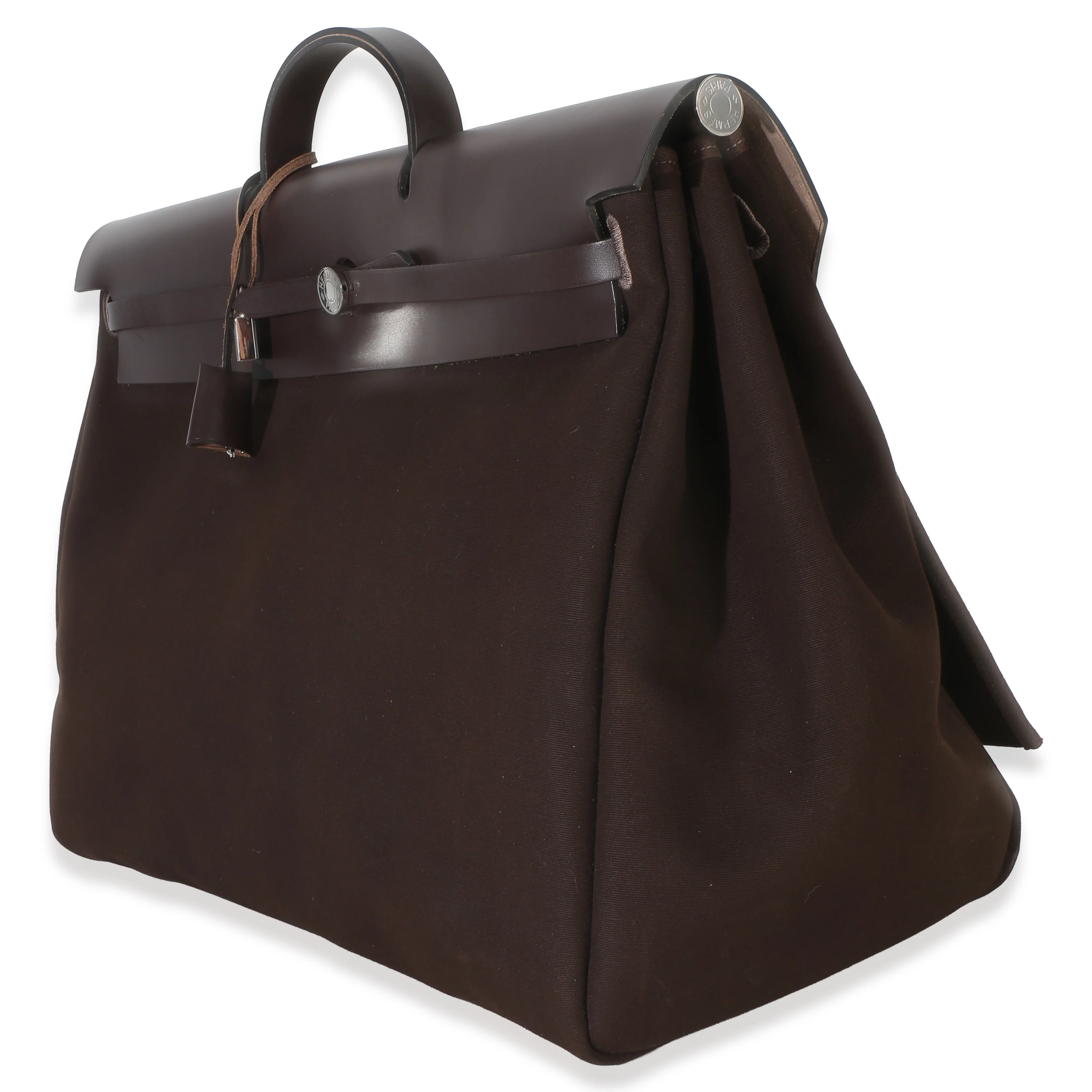 Chocolat Toile Officier Vache Hunter Herbag Zip Cabine Bag PHW - Image 2